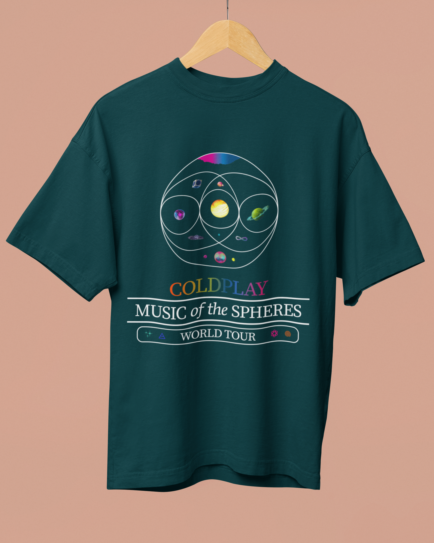 COLDPLAY World Tour Oversized T-Shirt