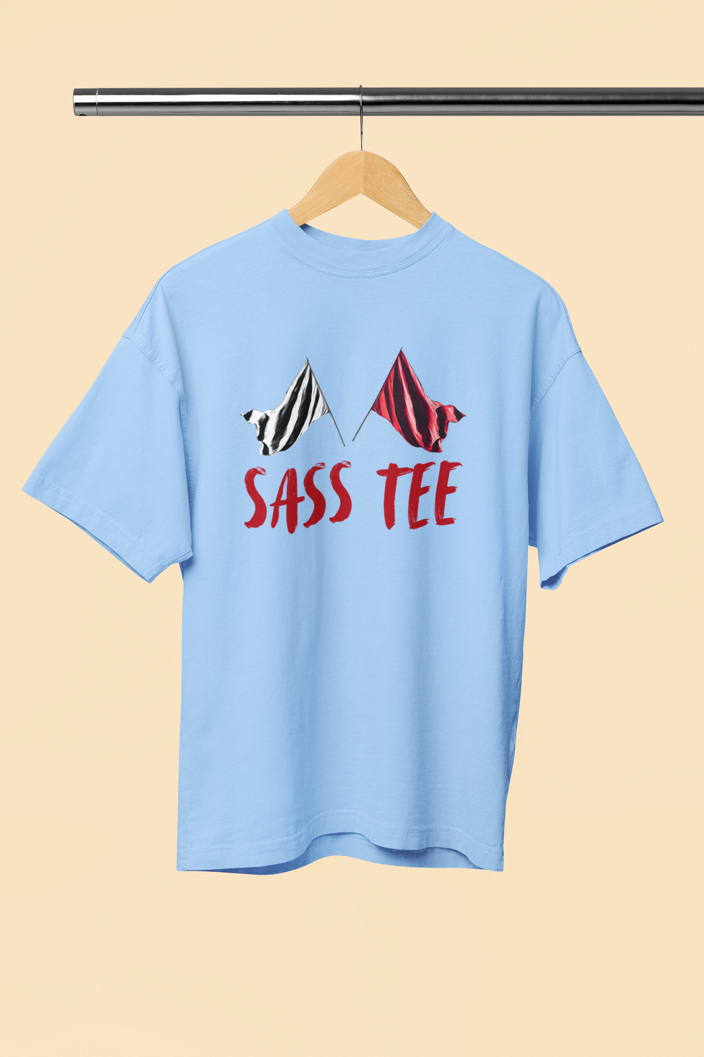 RED FLAG Oversized Unisex Classic T-Shirt