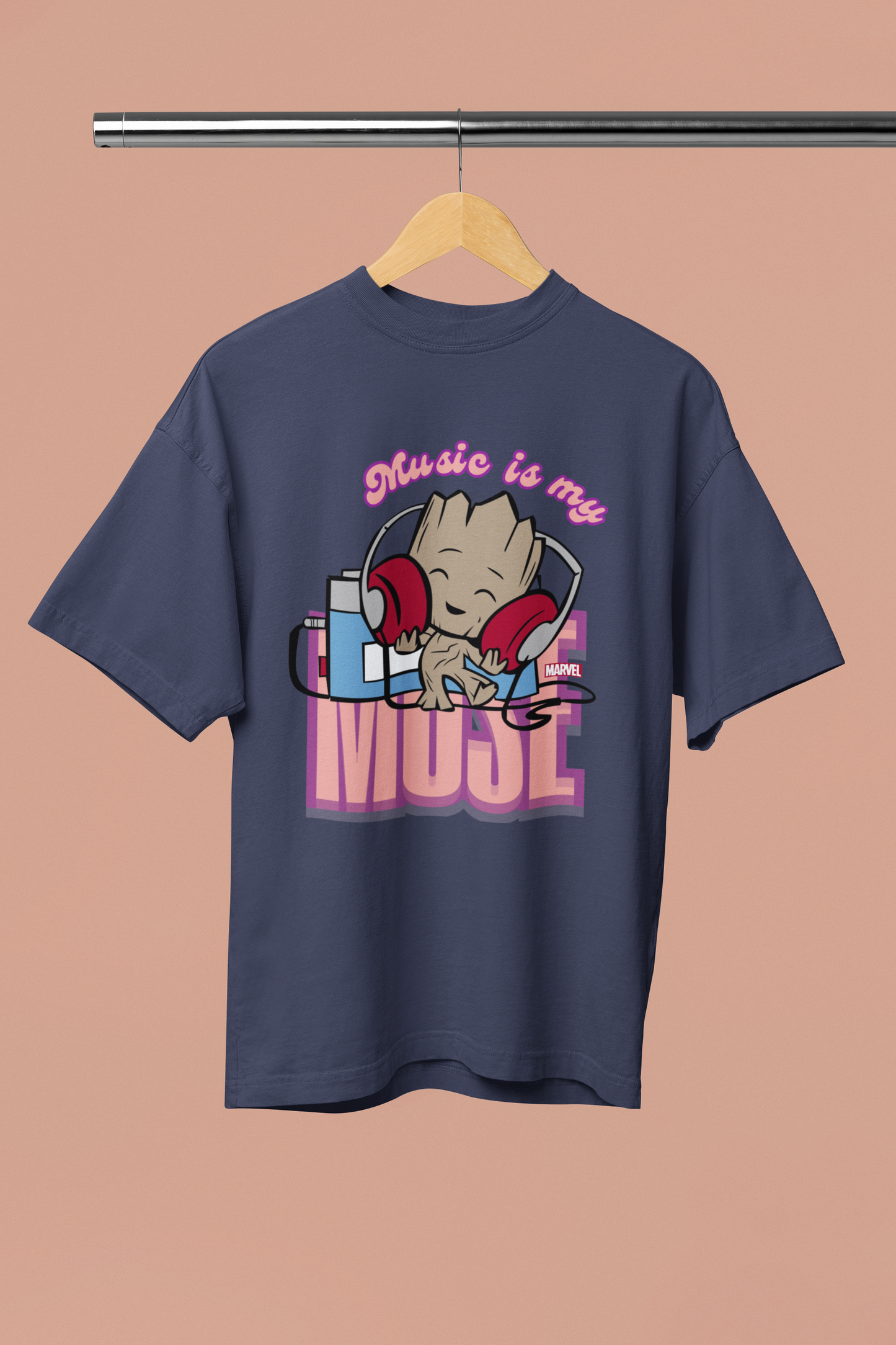 GROOT MUSIC Oversized Unisex Classic T-Shirt