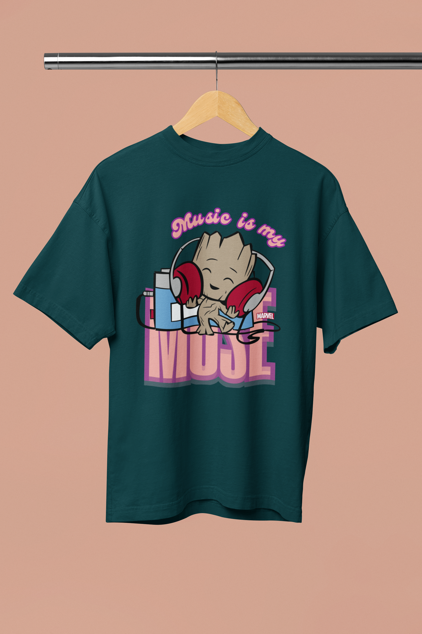 GROOT MUSIC Oversized Unisex Classic T-Shirt