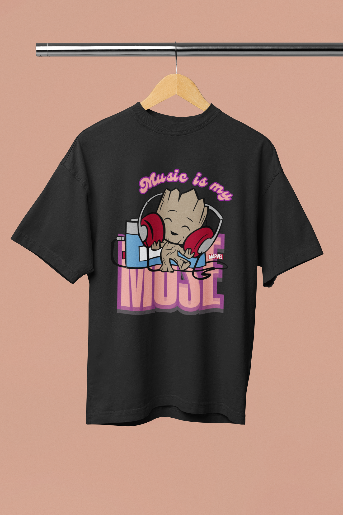 GROOT MUSIC Oversized Unisex Classic T-Shirt
