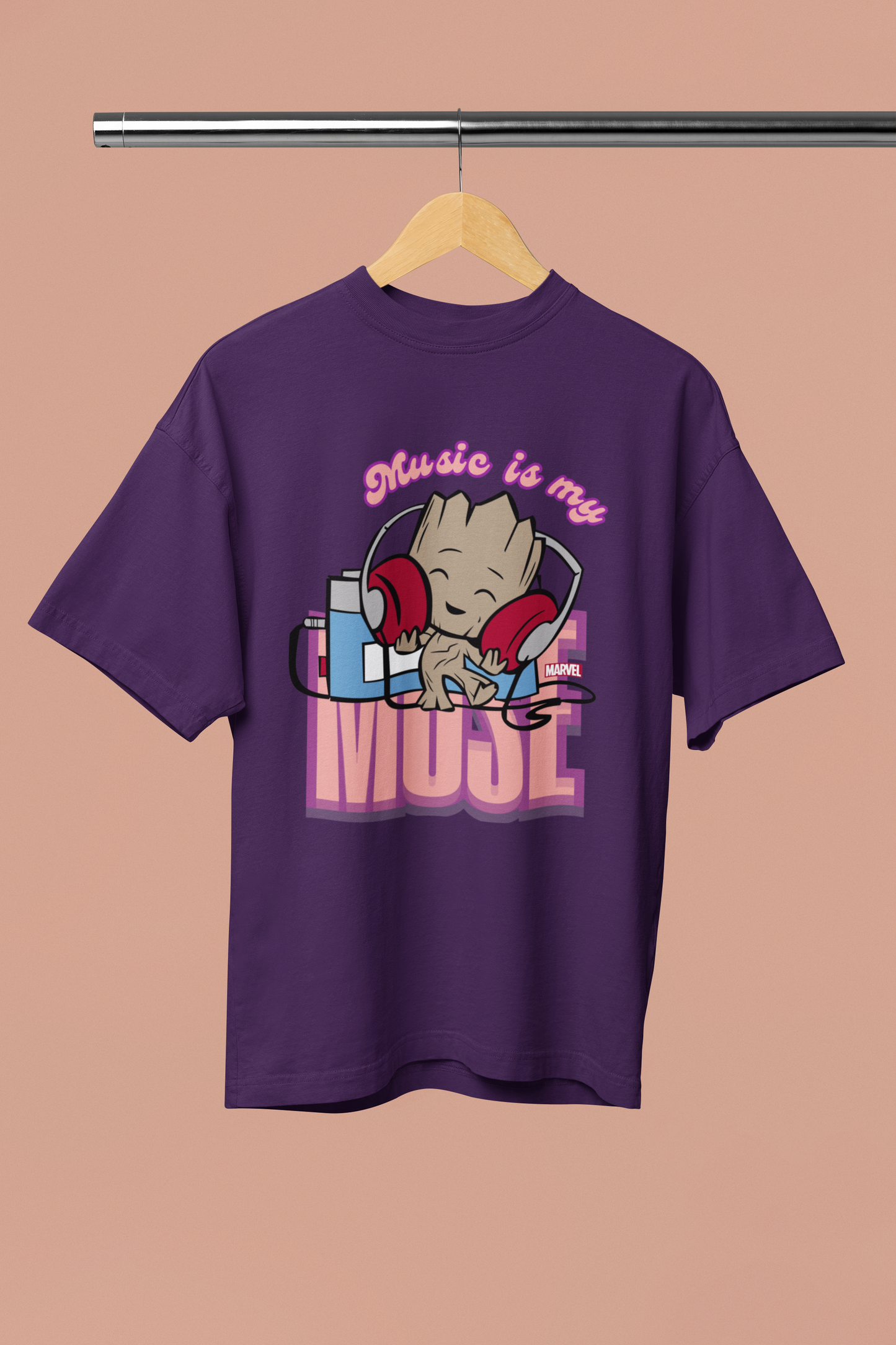 GROOT MUSIC Oversized Unisex Classic T-Shirt