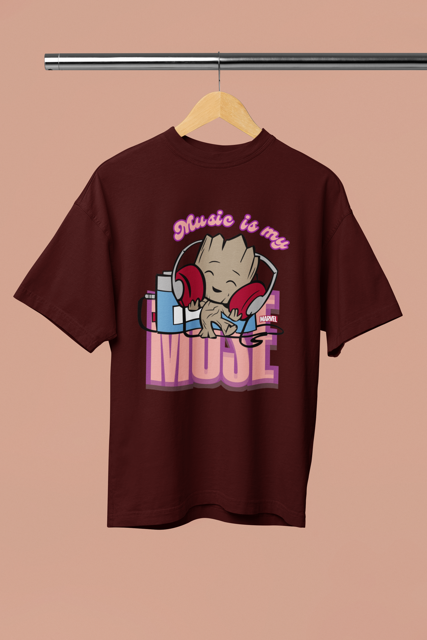 GROOT MUSIC Oversized Unisex Classic T-Shirt