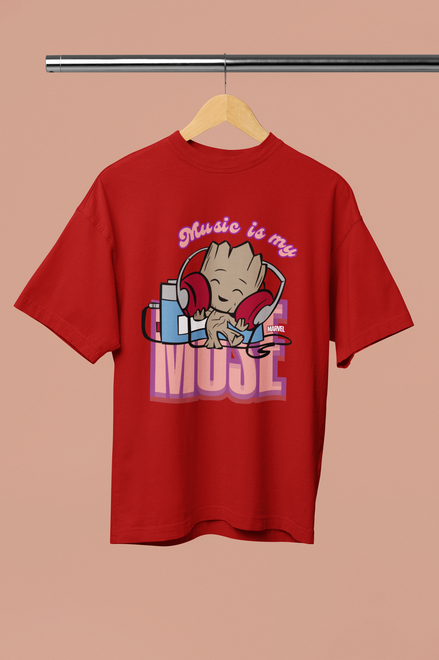 GROOT MUSIC Oversized Unisex Classic T-Shirt