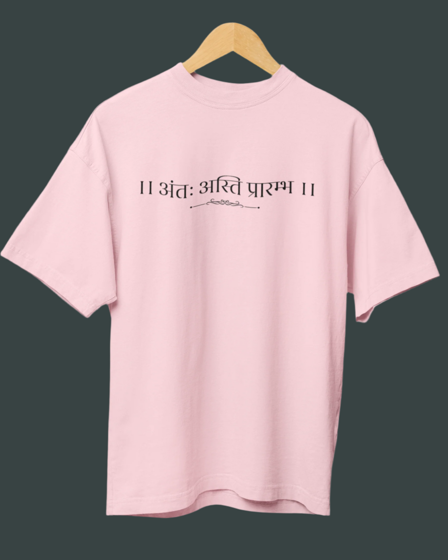 Anth asti prarabh Oversized Unisex Classic T-Shirt