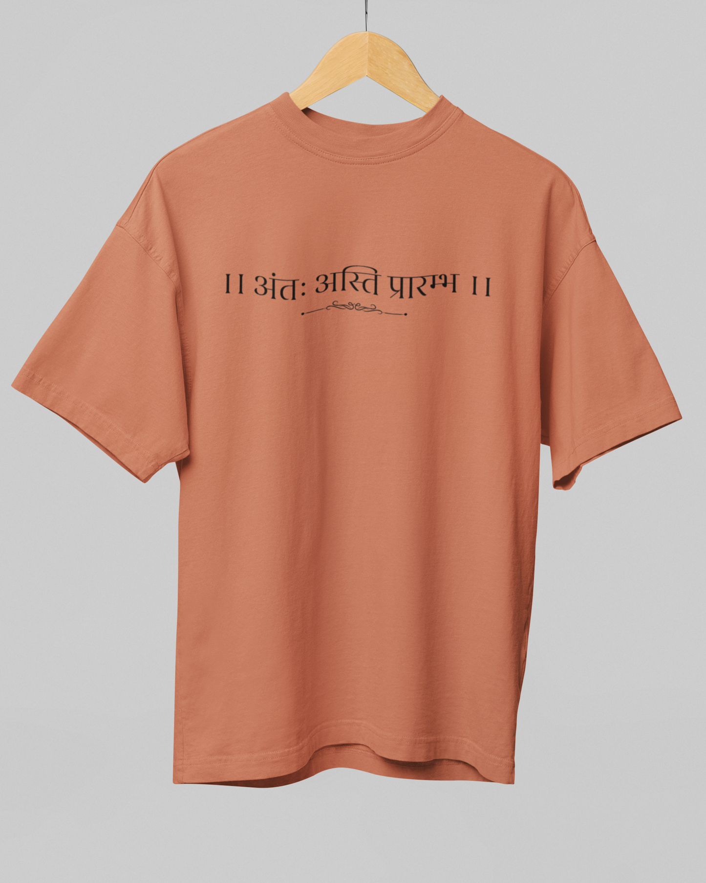 Anth asti prarabh Oversized Unisex Classic T-Shirt