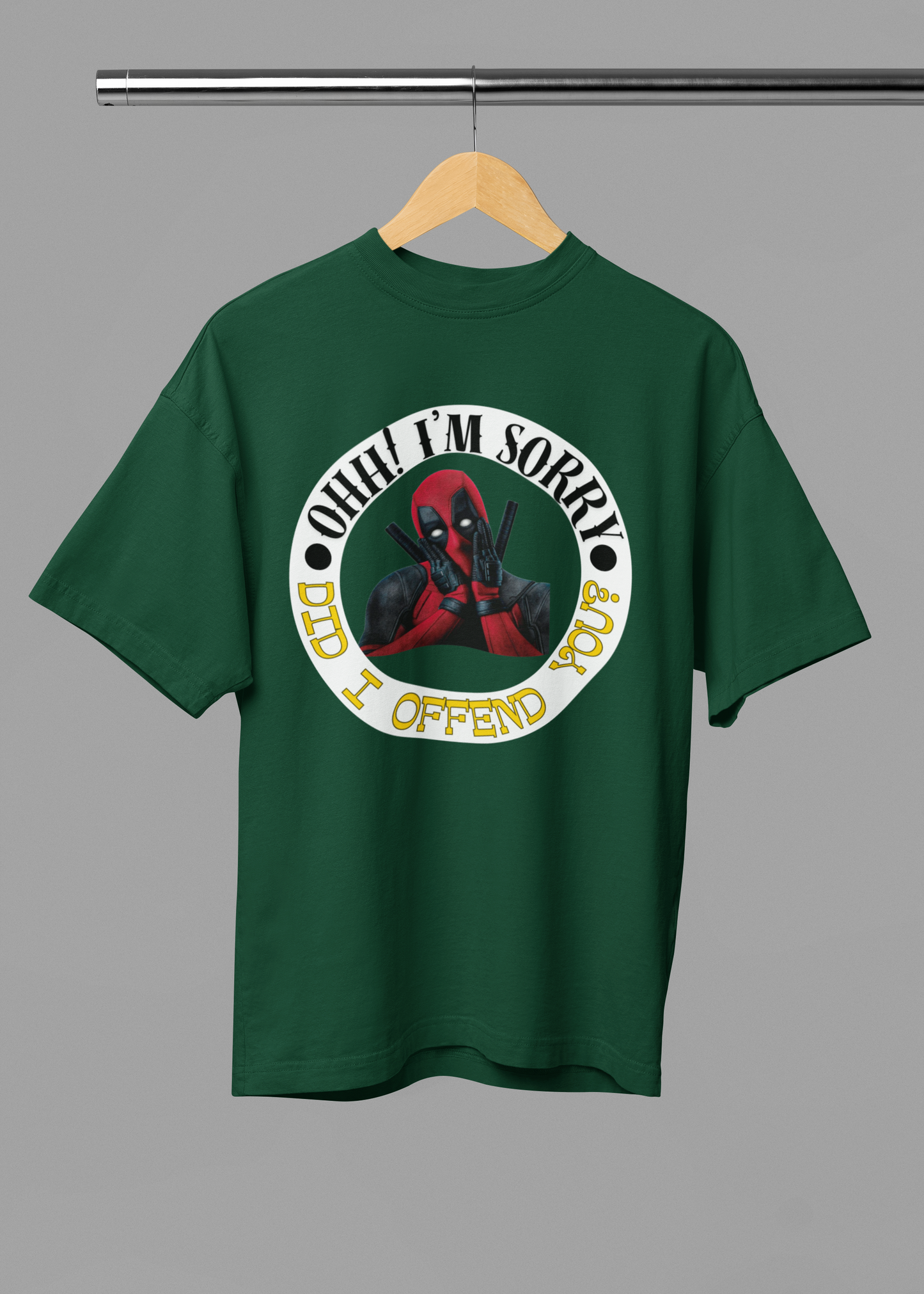 OFFENDED Deadpool Unisex Oversized T-Shirt