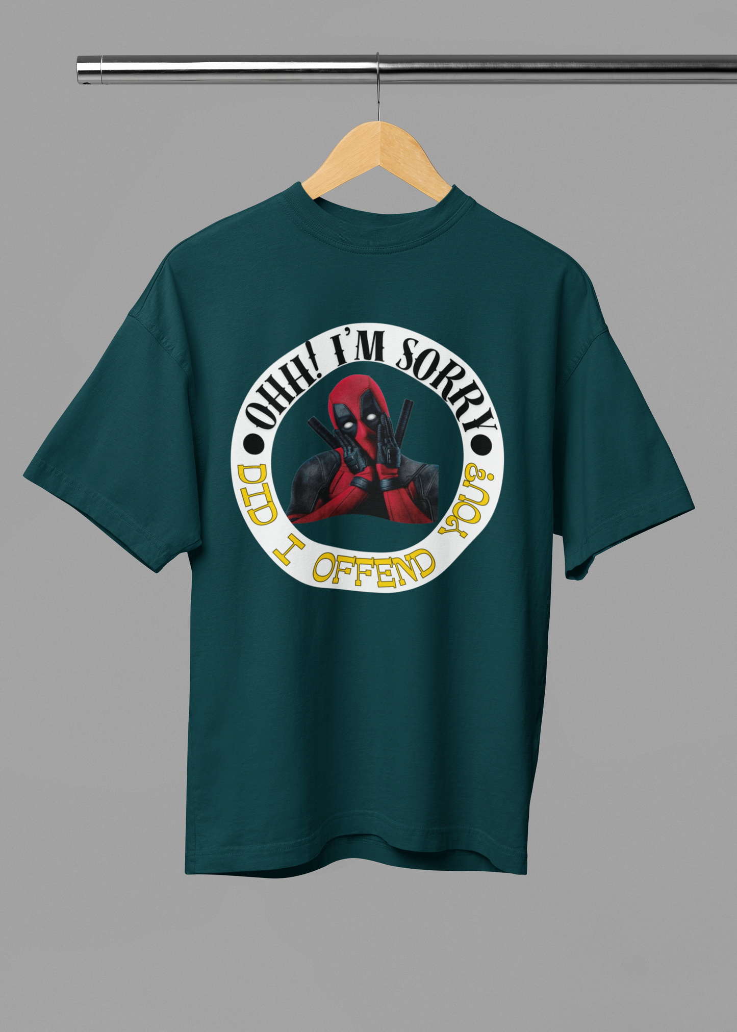 OFFENDED Deadpool Unisex Oversized T-Shirt
