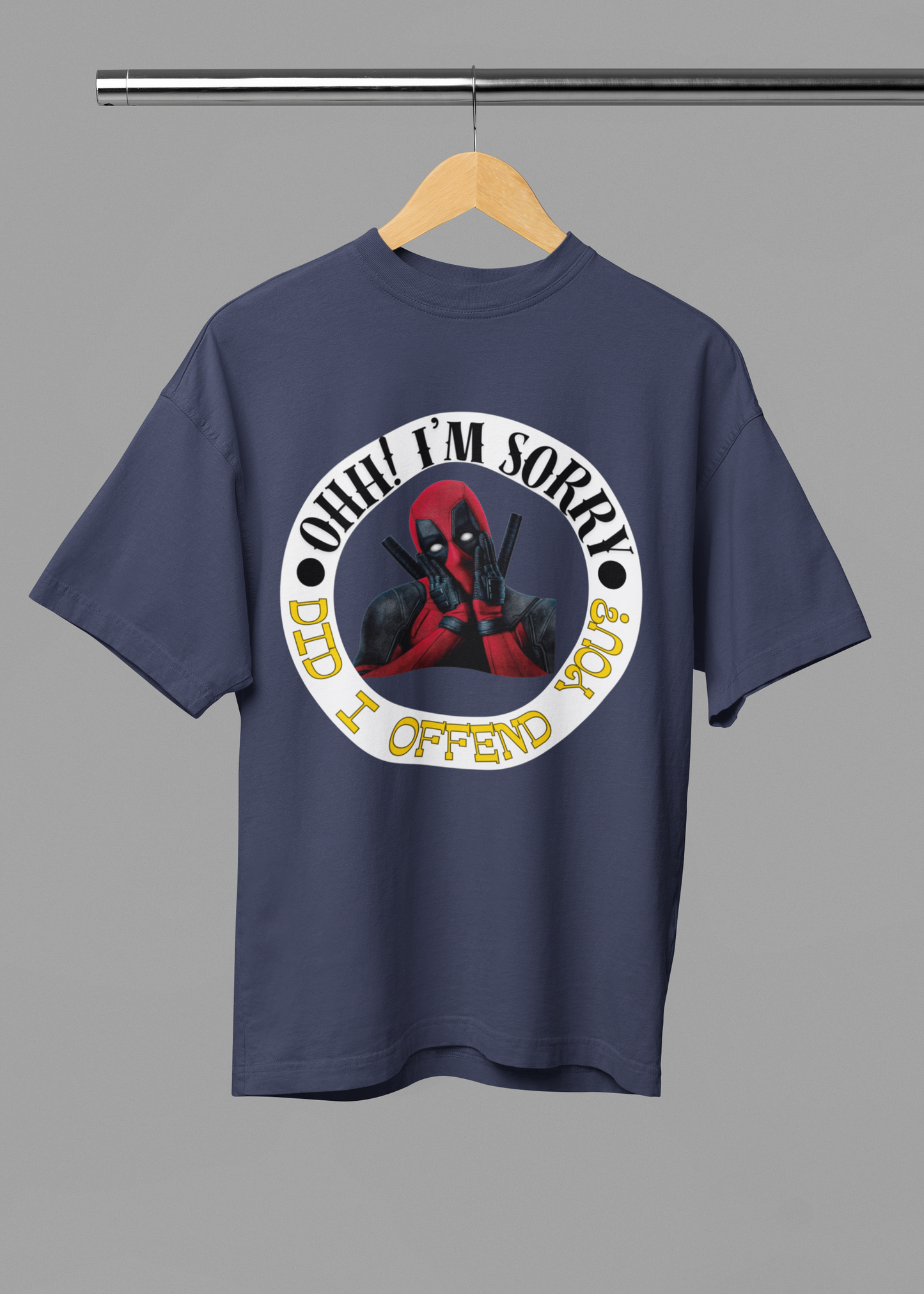OFFENDED Deadpool Unisex Oversized T-Shirt