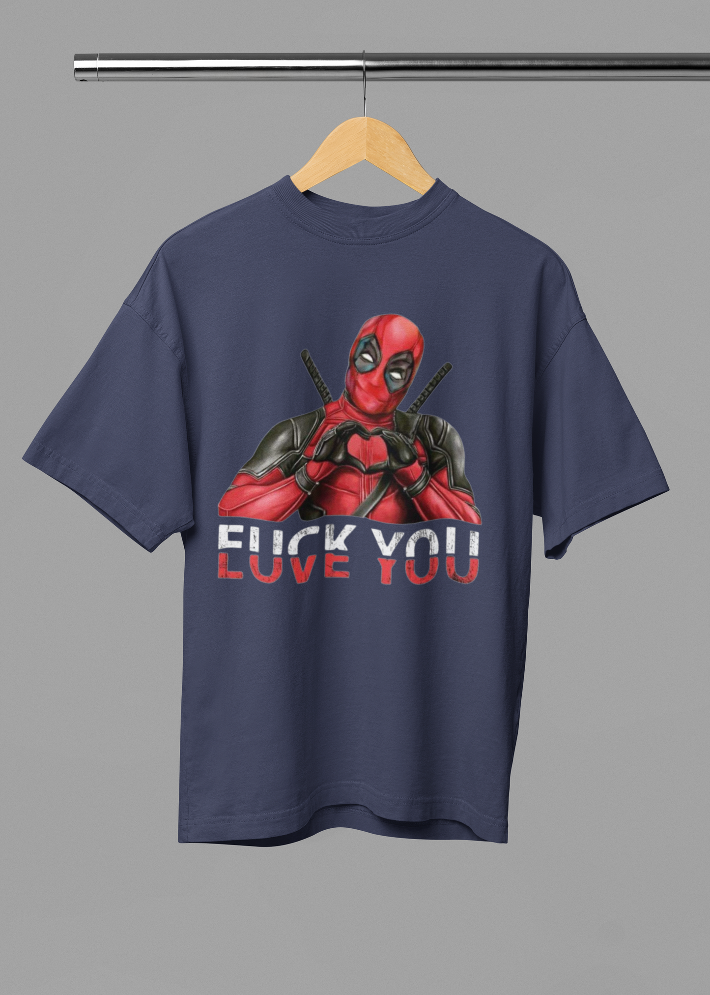 LOVE-HATE Unisex Oversized T-Shirt