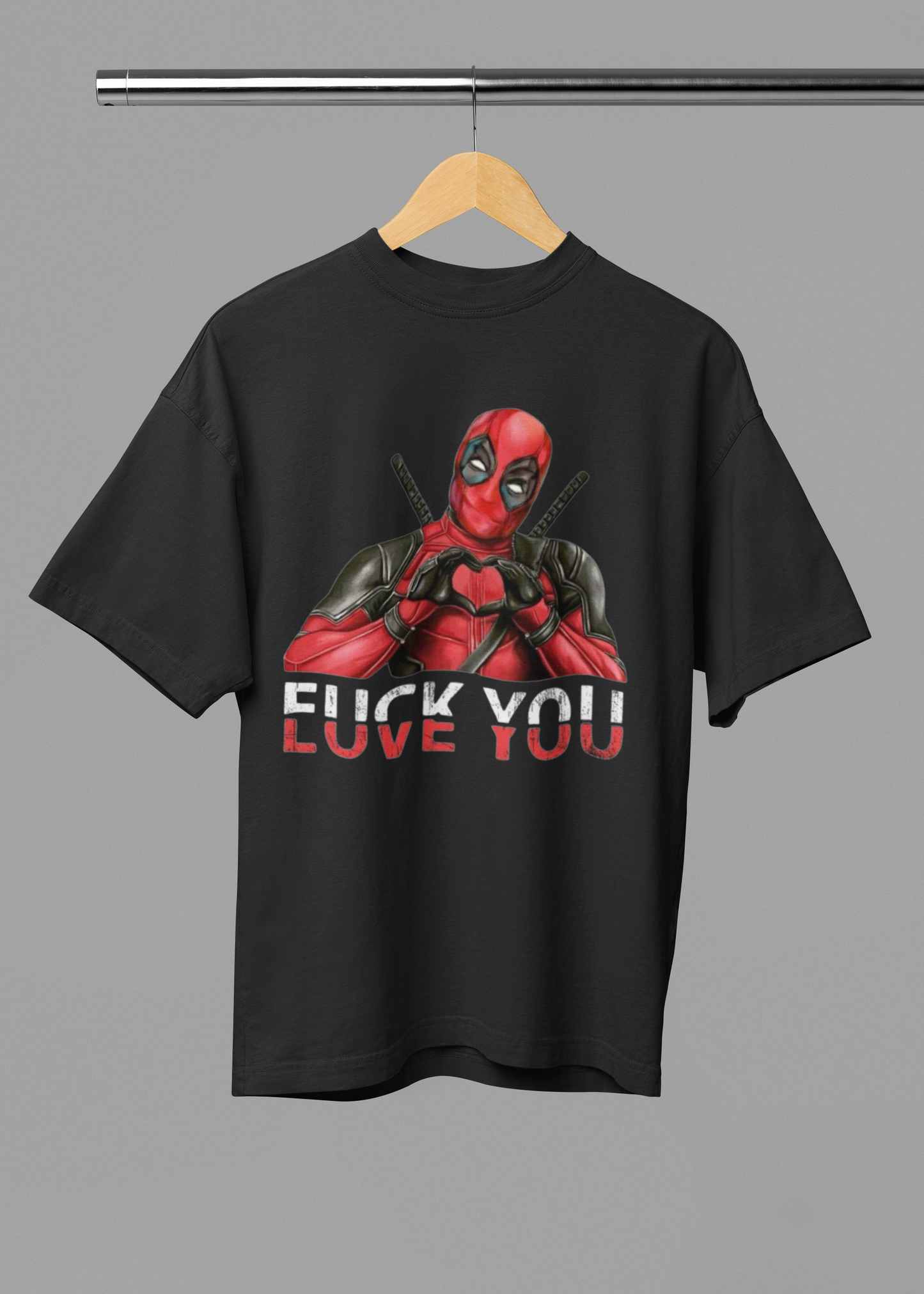 LOVE-HATE Unisex Oversized T-Shirt