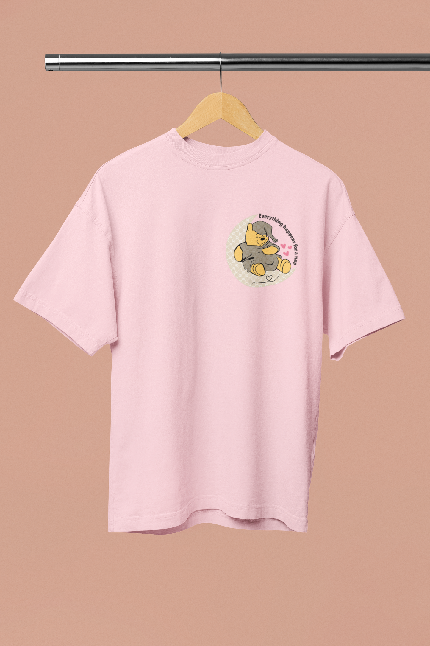 POOH Nap OVERSIZED UNISEX T-SHIRT
