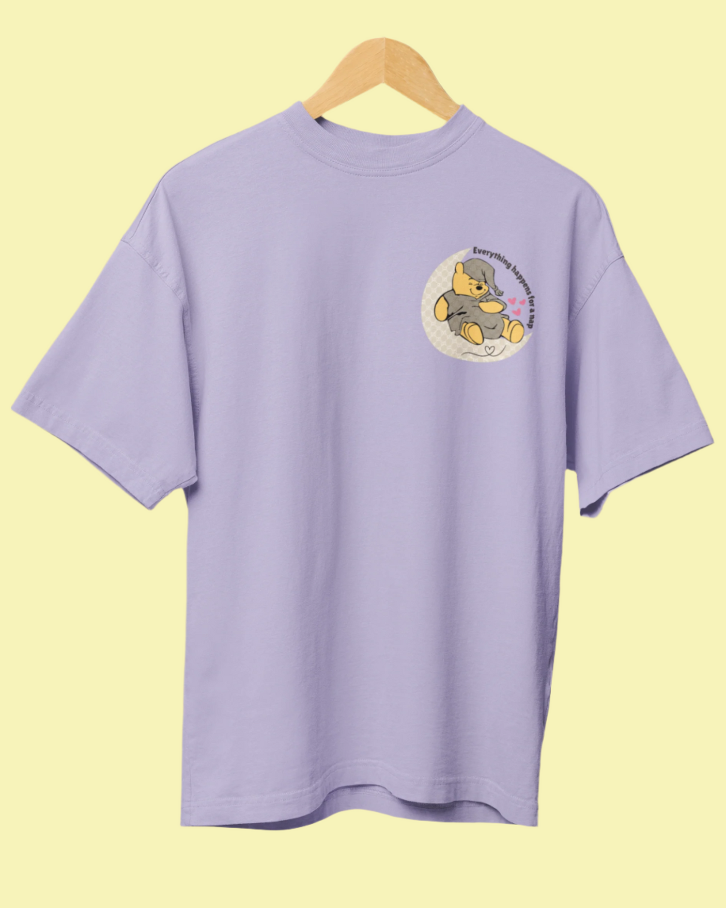 POOH Nap OVERSIZED UNISEX T-SHIRT