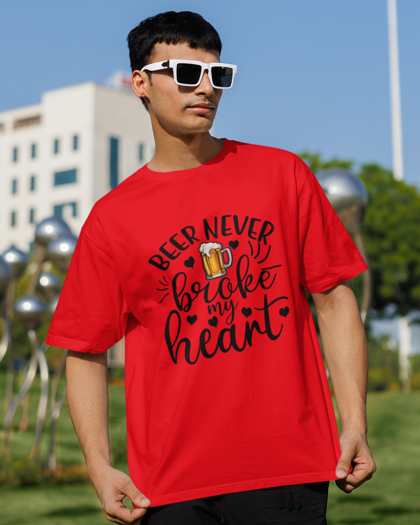 BEER Oversized Unisex Classic T-Shirt