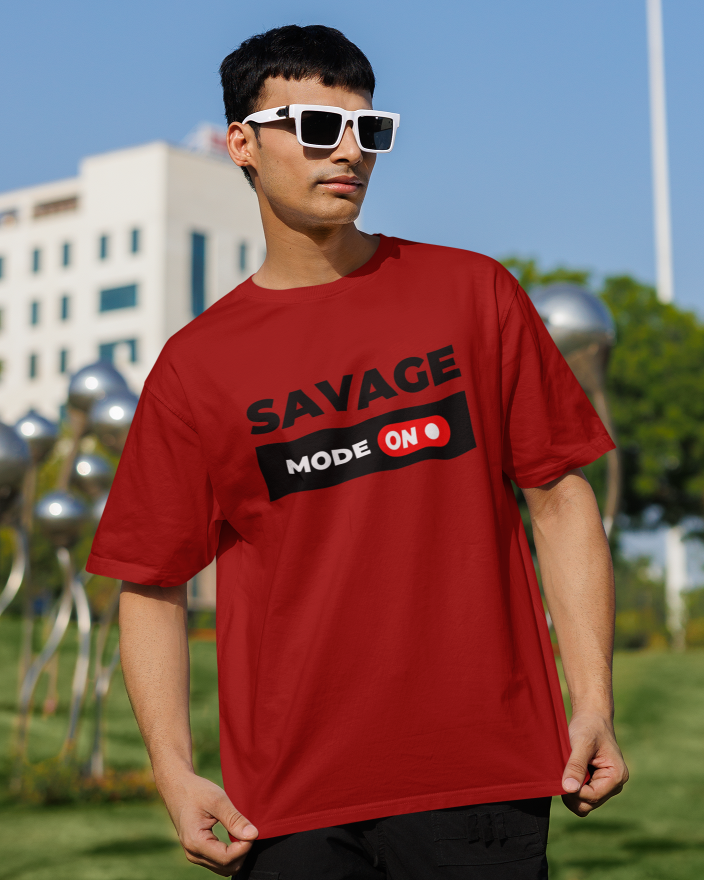 SAVAGE MODE Oversized Unisex Classic T-Shirt