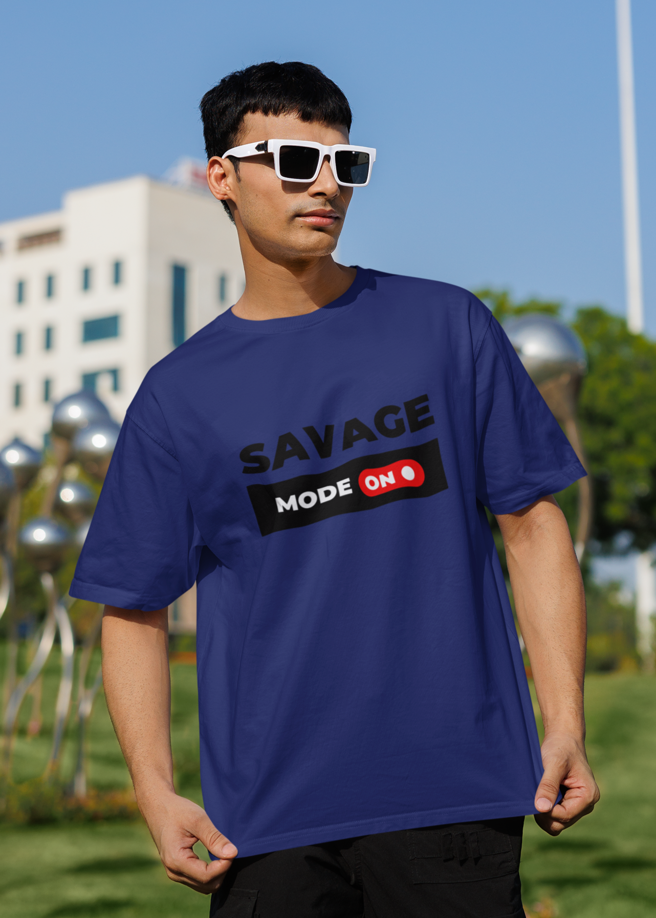 SAVAGE MODE Oversized Unisex Classic T-Shirt