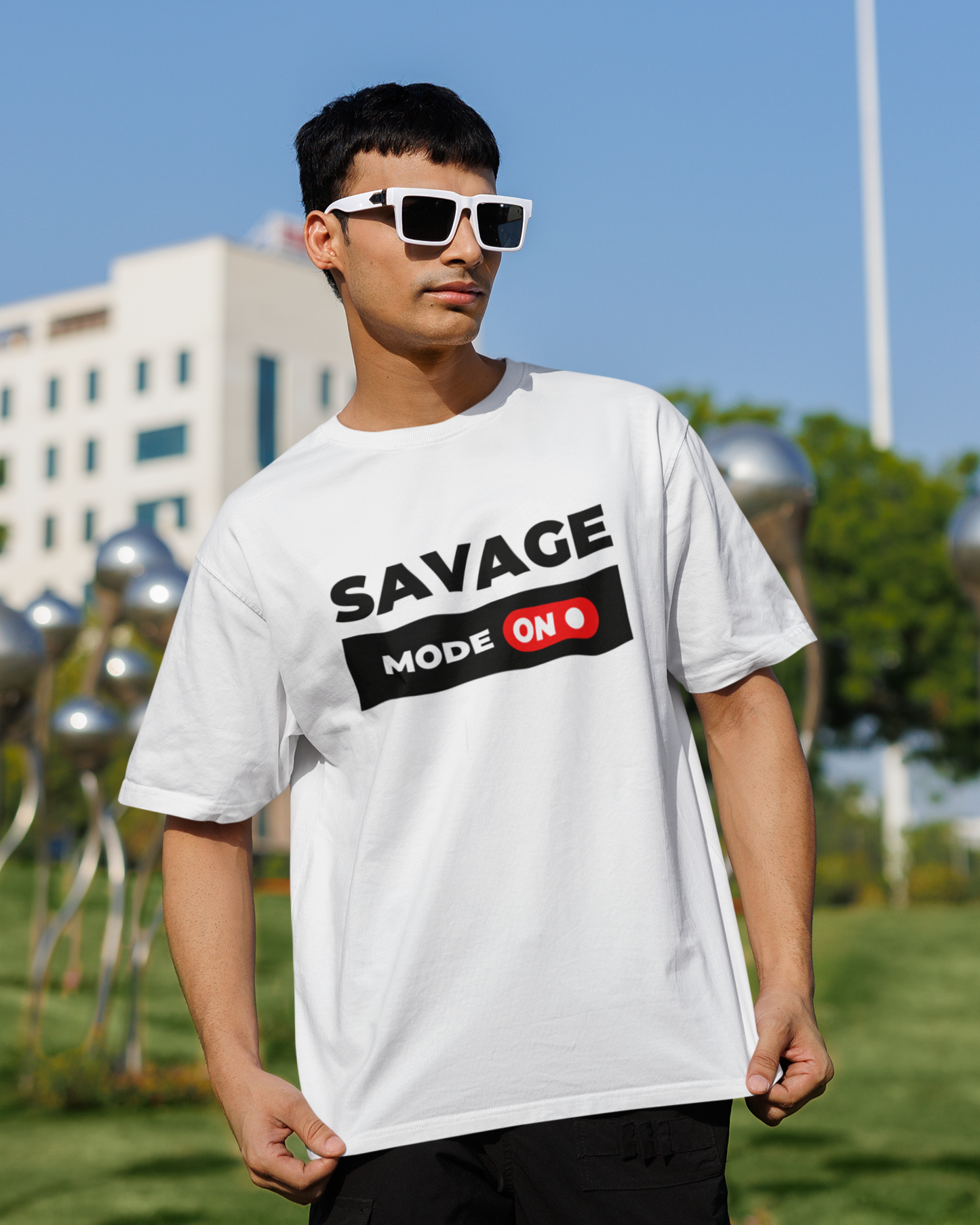 SAVAGE MODE Oversized Unisex Classic T-Shirt