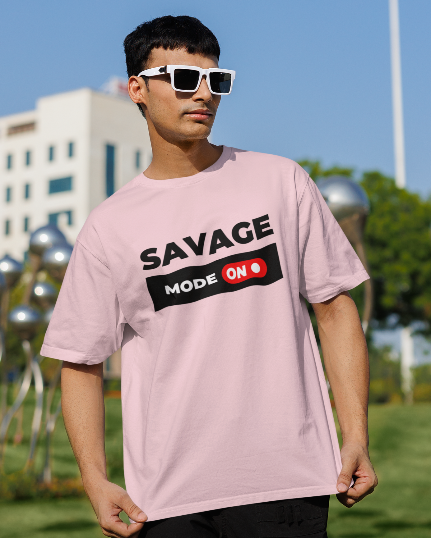 SAVAGE MODE Oversized Unisex Classic T-Shirt
