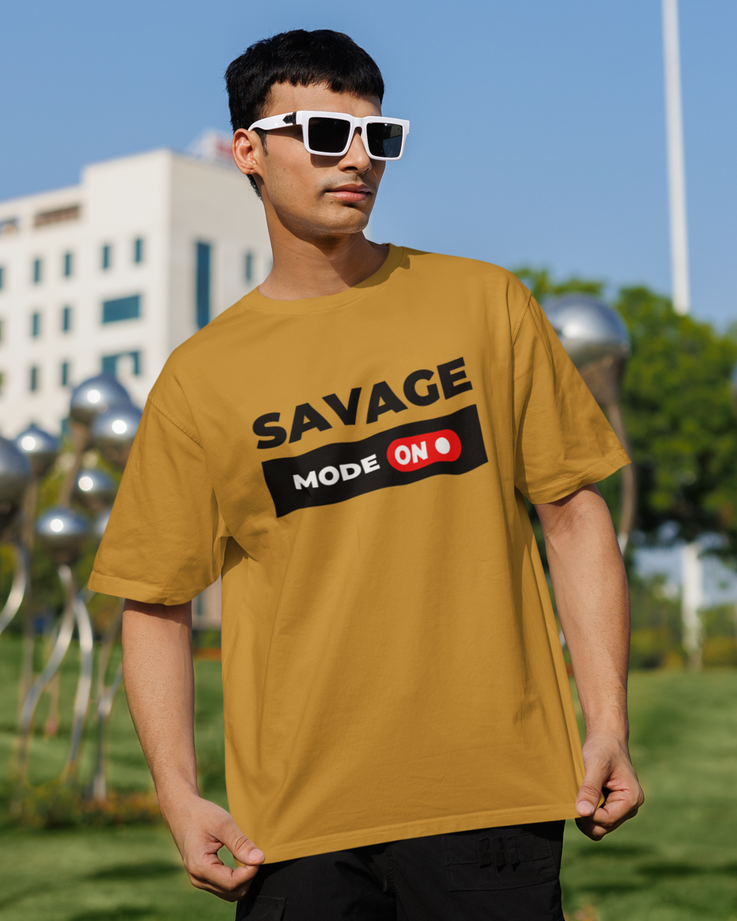 SAVAGE MODE Oversized Unisex Classic T-Shirt