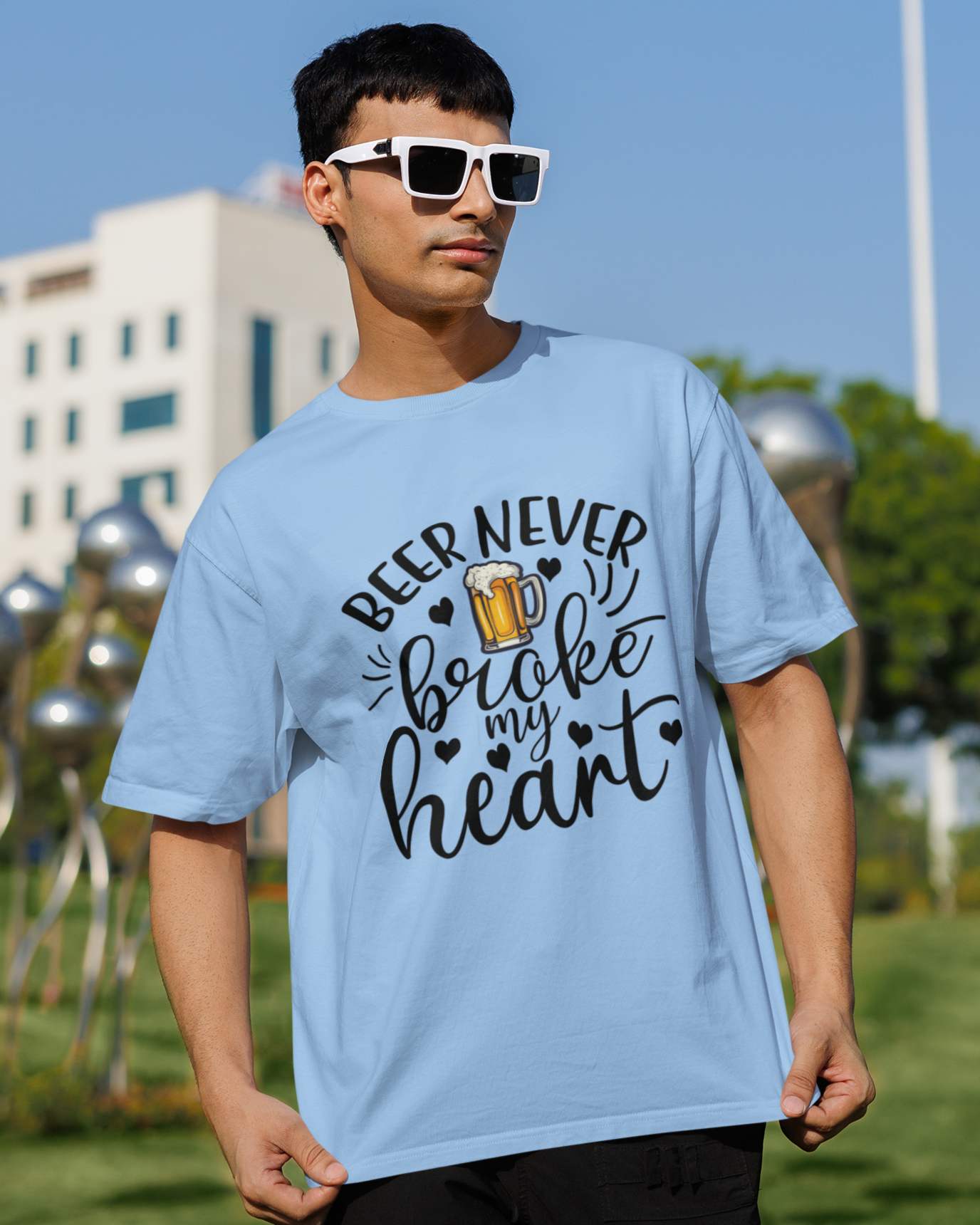 BEER Oversized Unisex Classic T-Shirt