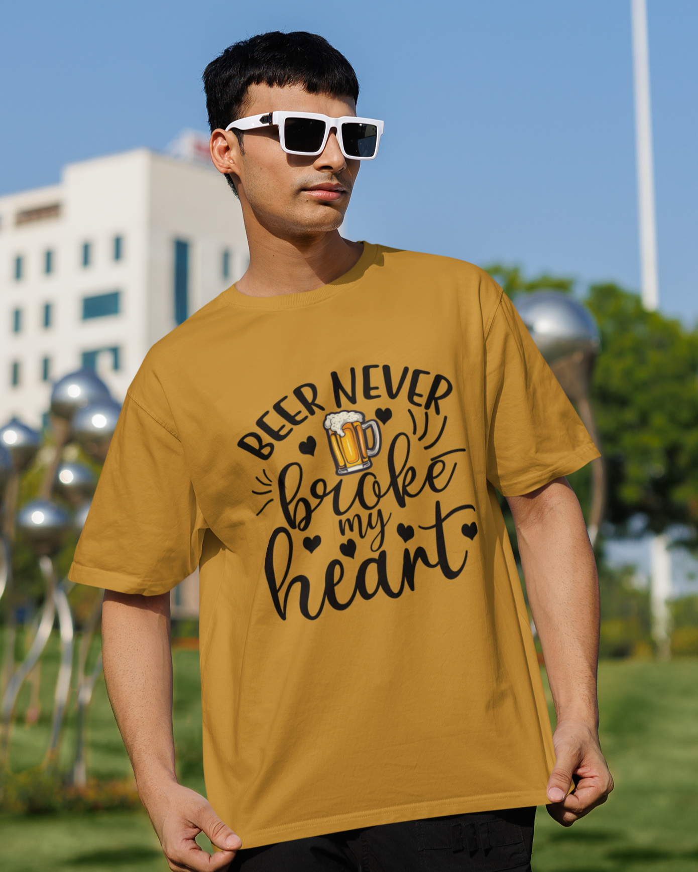 BEER Oversized Unisex Classic T-Shirt
