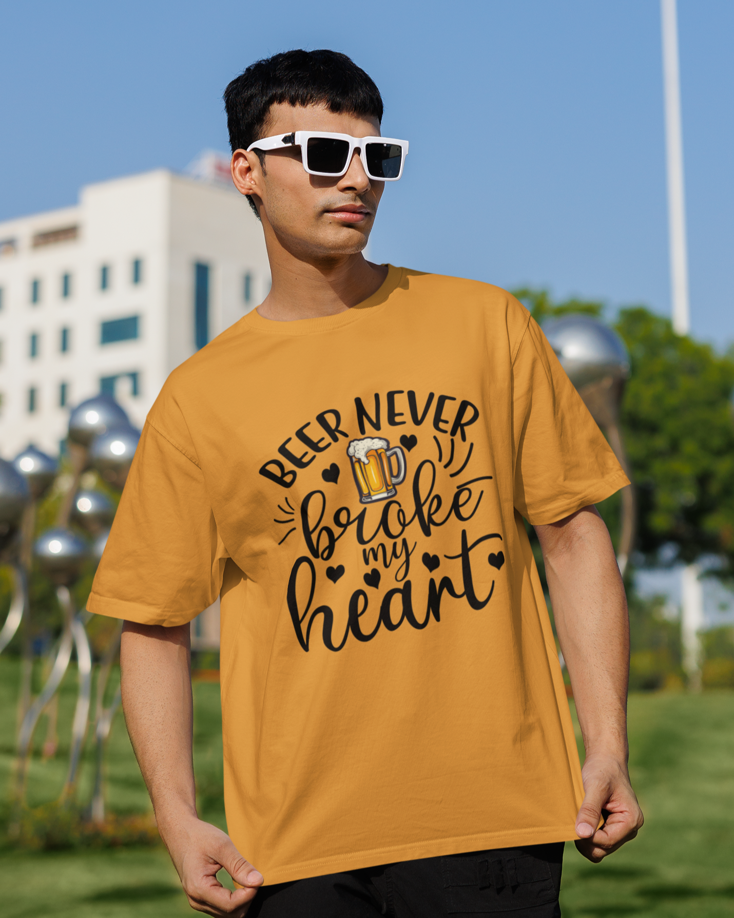 BEER Oversized Unisex Classic T-Shirt
