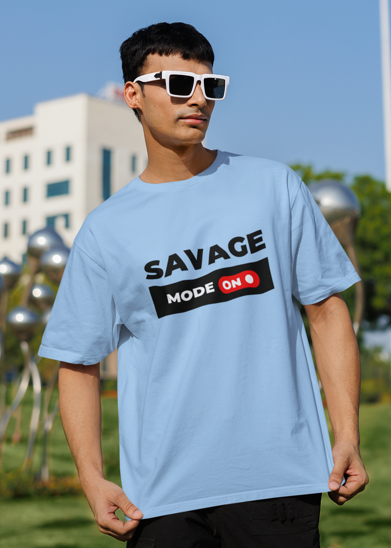 SAVAGE MODE Oversized Unisex Classic T-Shirt