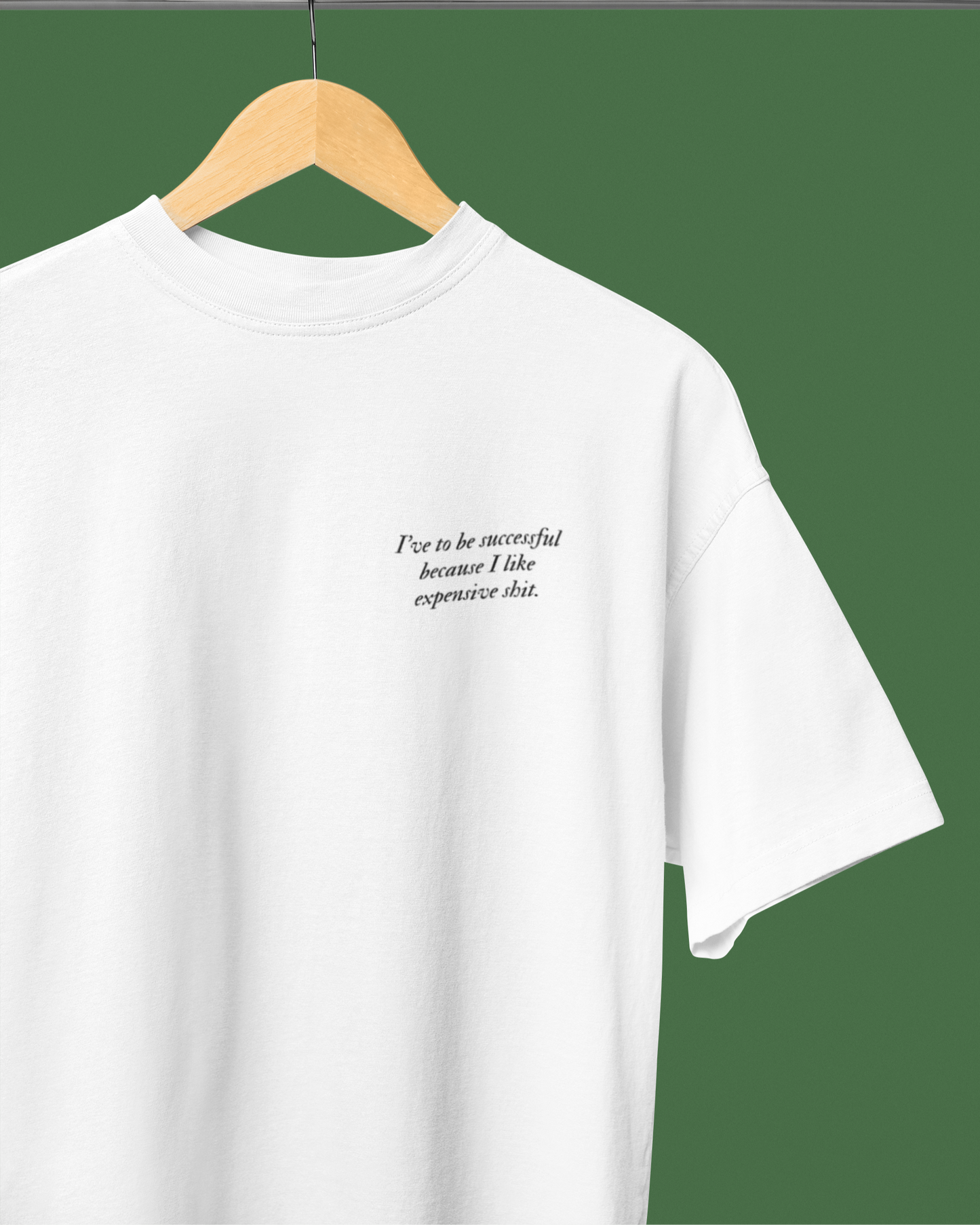 Aim high embroidered Oversized Unisex T-Shirt