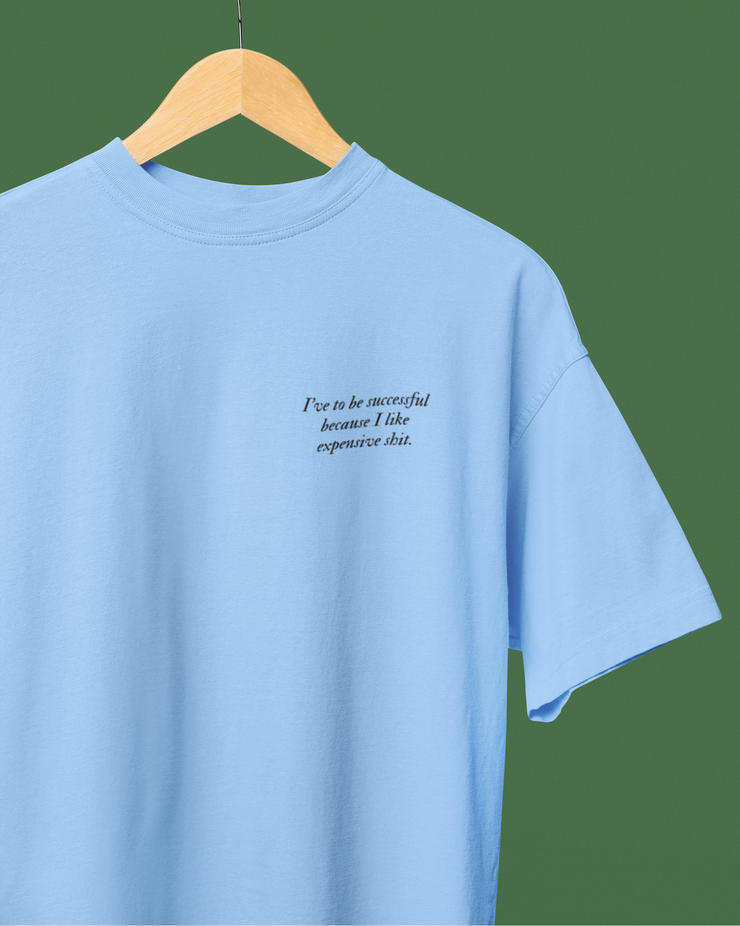 Aim high embroidered Oversized Unisex T-Shirt