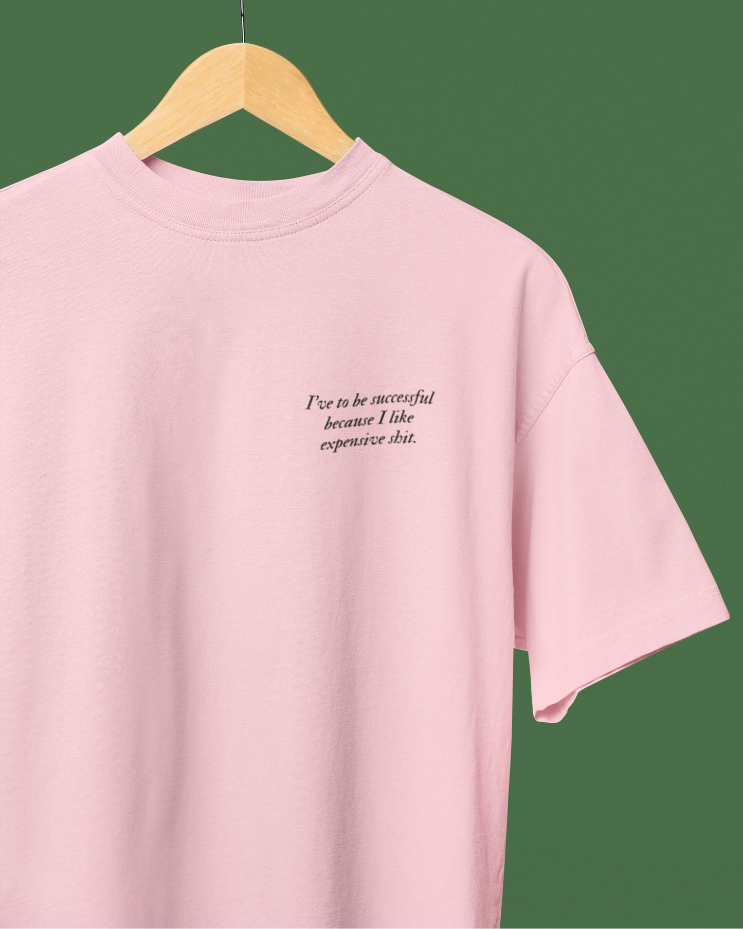 Aim high embroidered Oversized Unisex T-Shirt