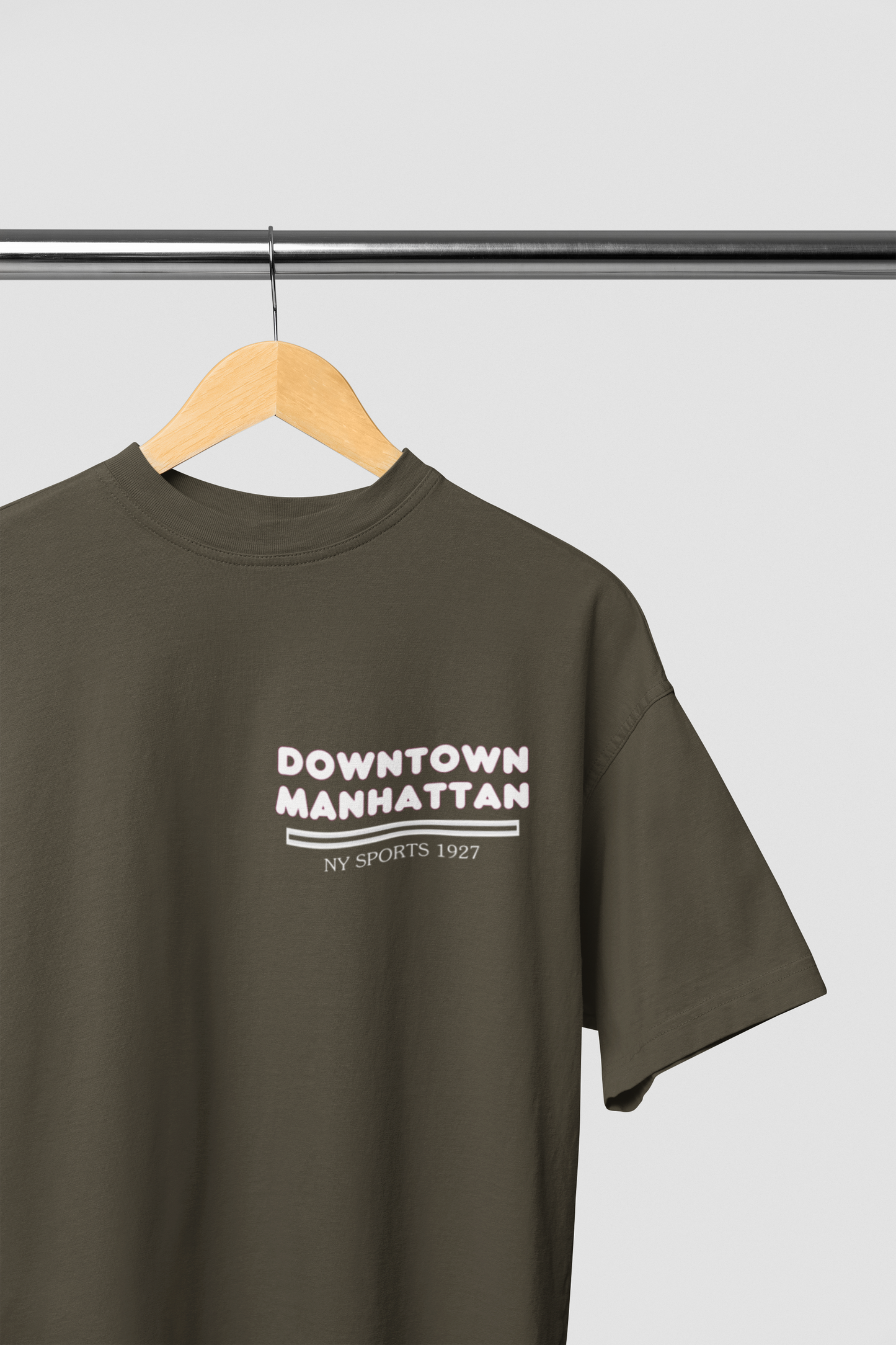 DOWNTOWN Oversized Unisex Classic T-Shirt