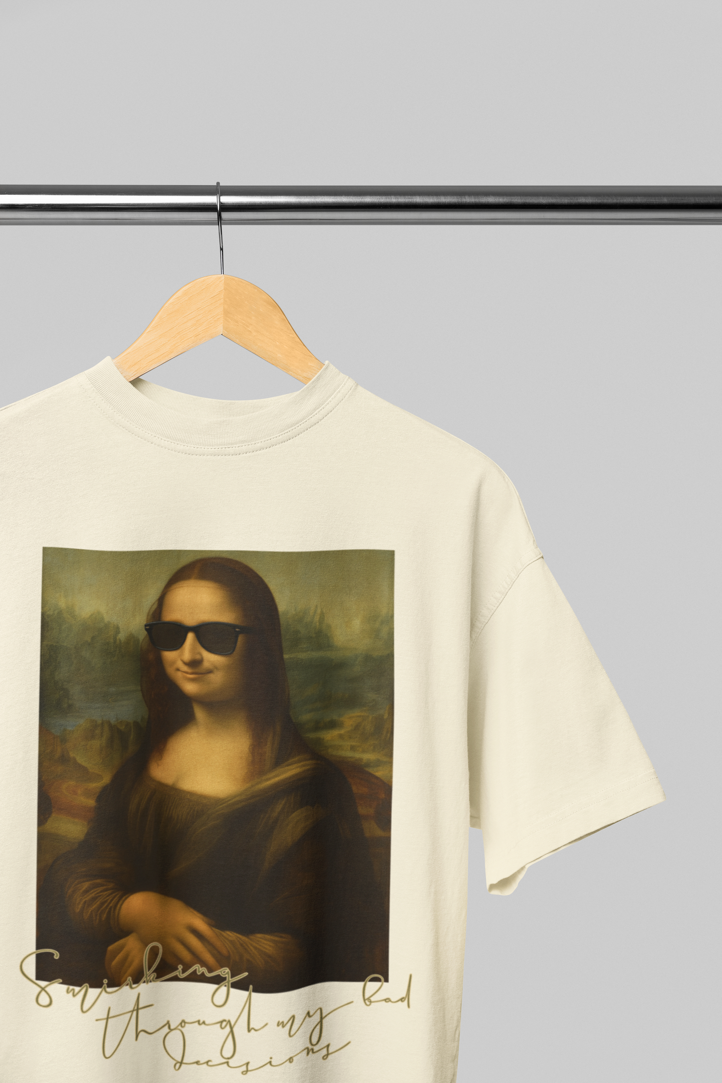 Smirking on bad decisions Oversized T-Shirt