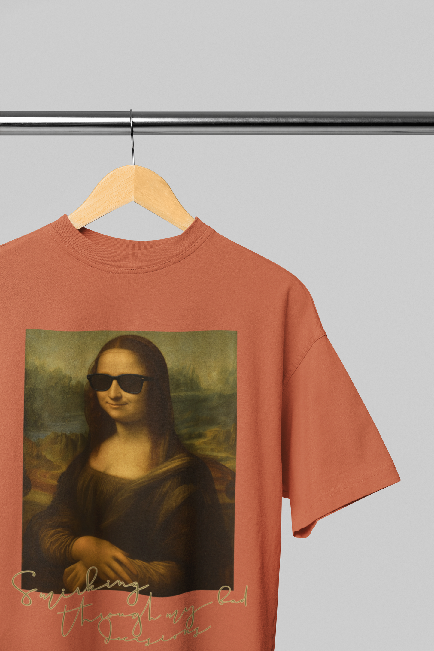 Smirking on bad decisions Oversized T-Shirt