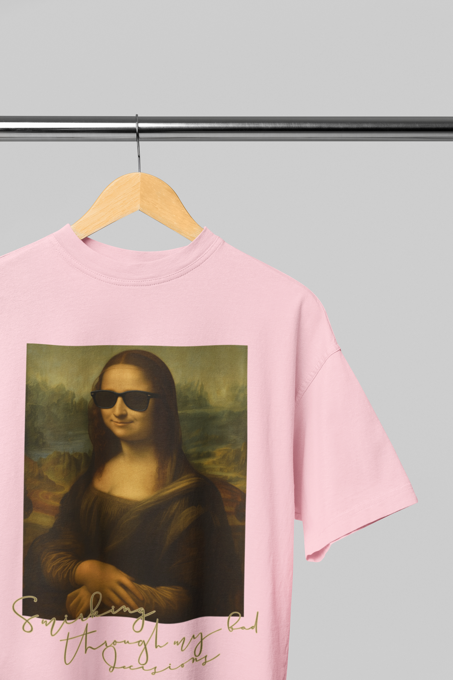 Smirking on bad decisions Oversized T-Shirt