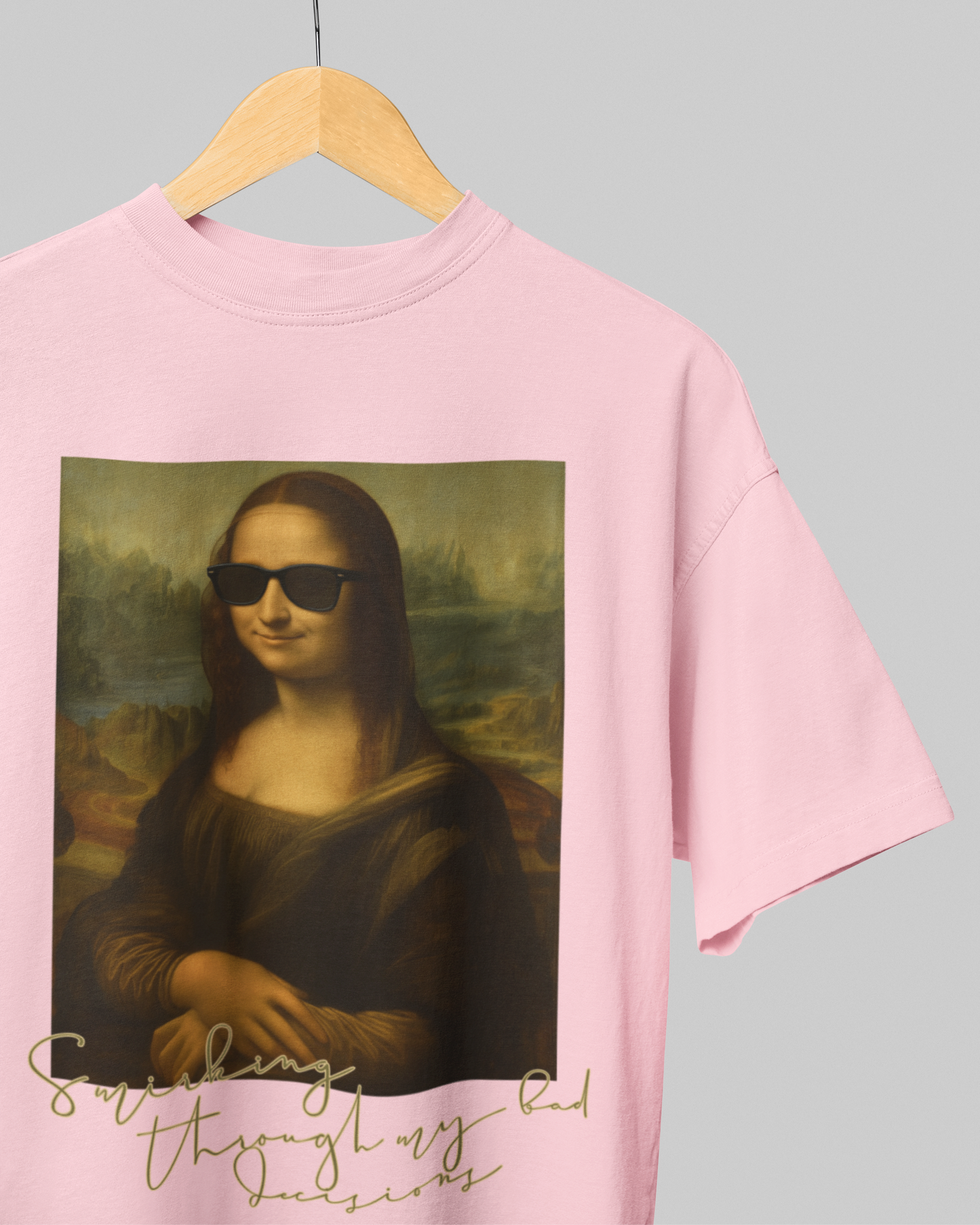 Smirking on bad decisions Oversized T-Shirt