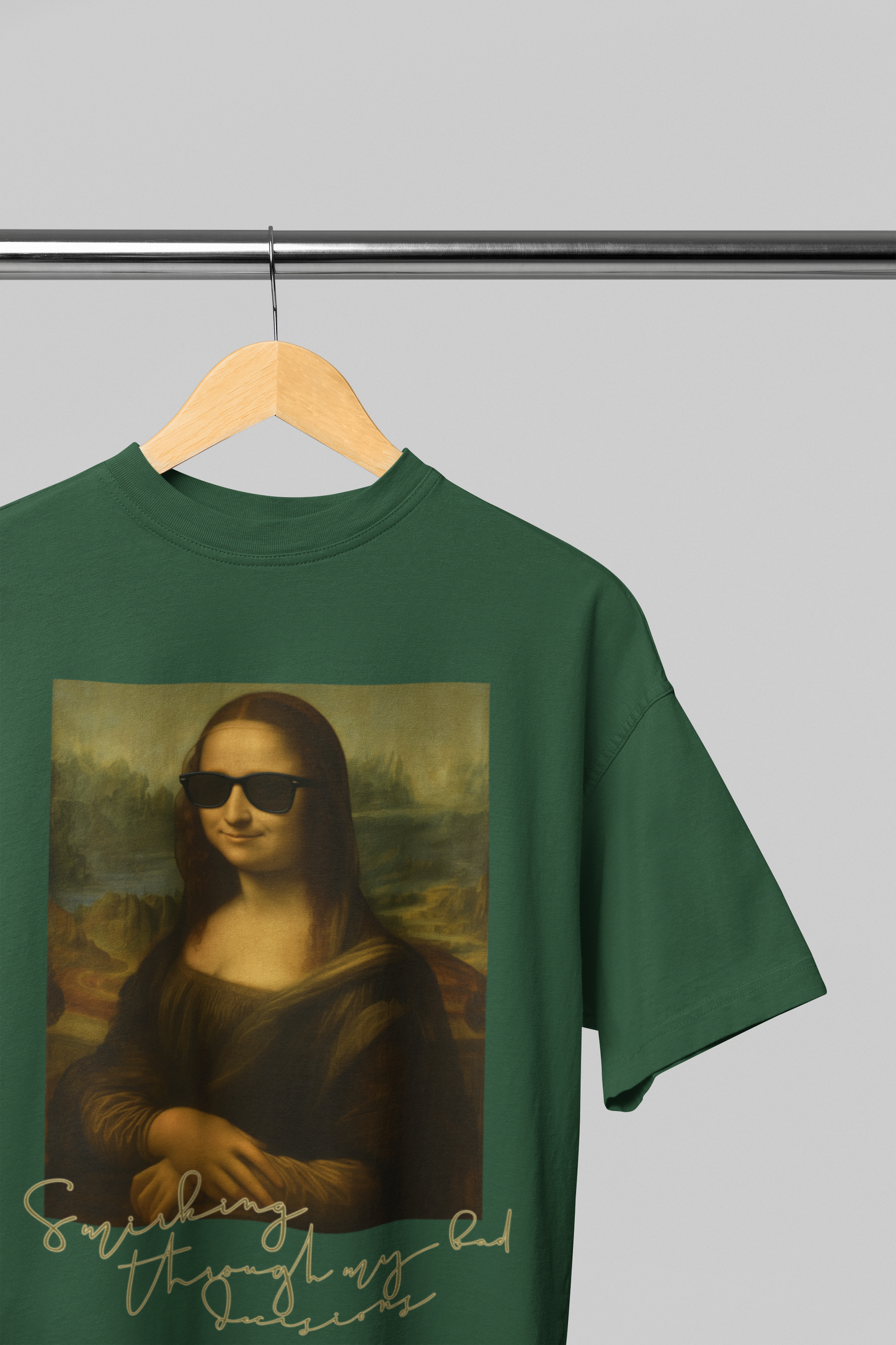Smirking on bad decisions Oversized T-Shirt
