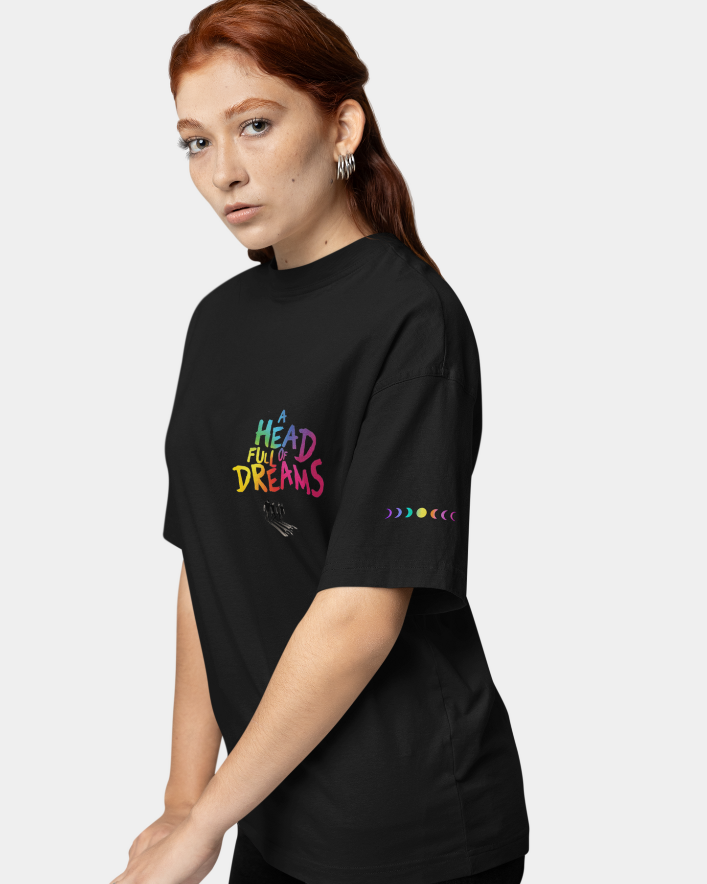 Head full of dreams Unisex Oversized TShirt