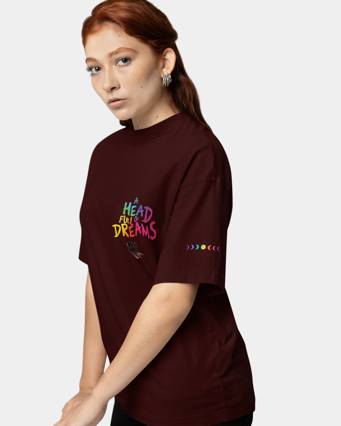 Head full of dreams Unisex Oversized TShirt