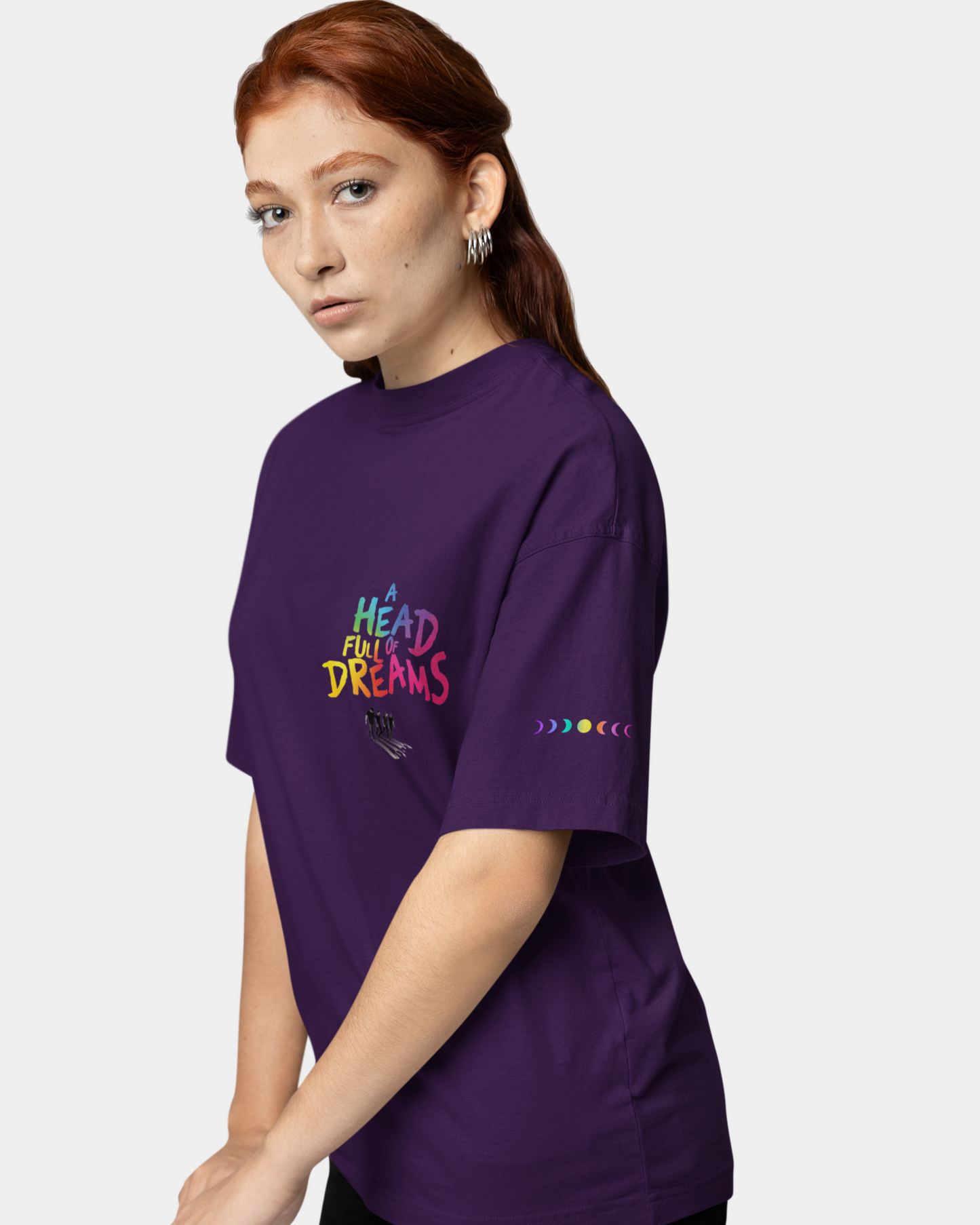 Head full of dreams Unisex Oversized TShirt