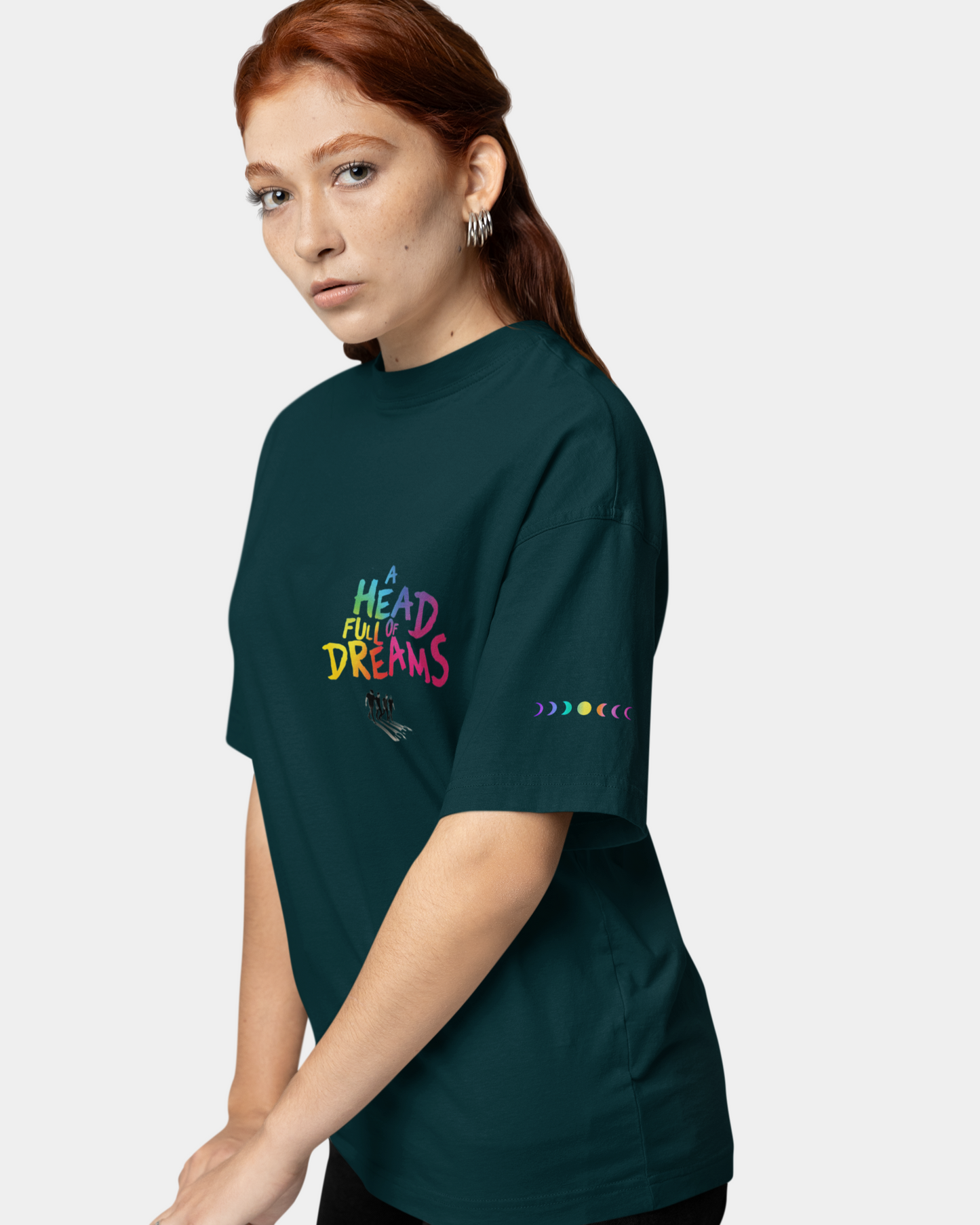 Head full of dreams Unisex Oversized TShirt