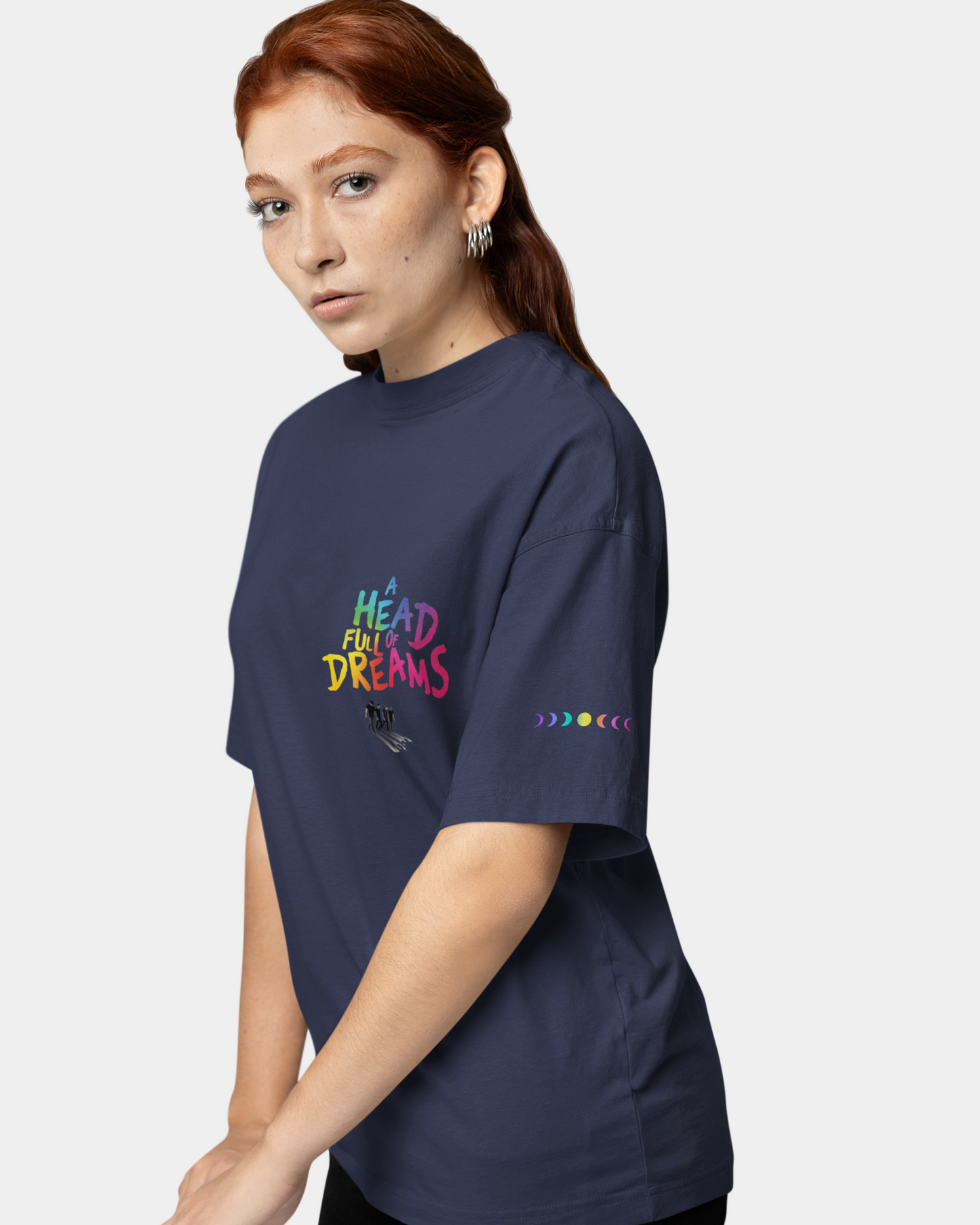 Head full of dreams Unisex Oversized TShirt