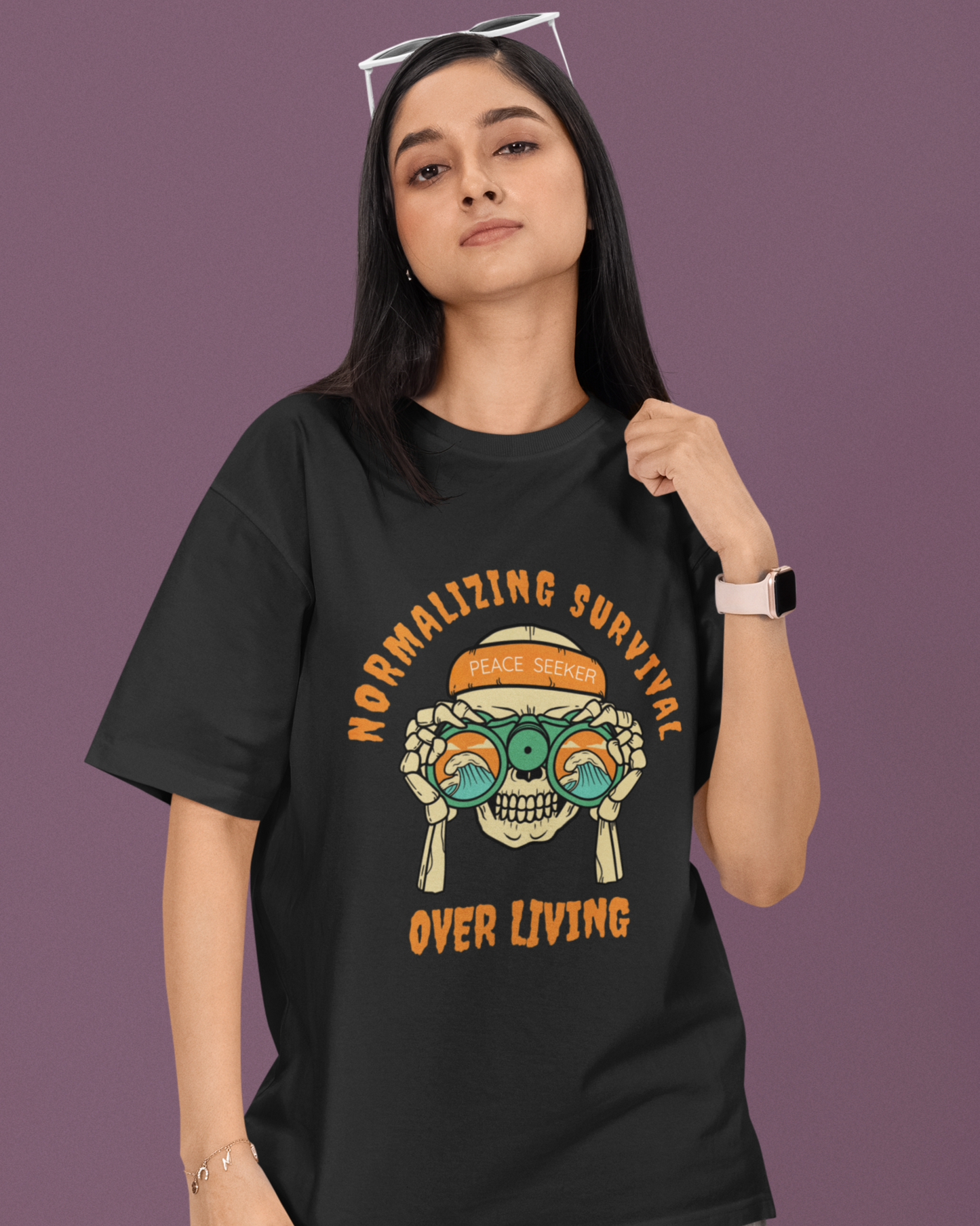 Normalizing Survival Oversized Unisex Classic TShirt