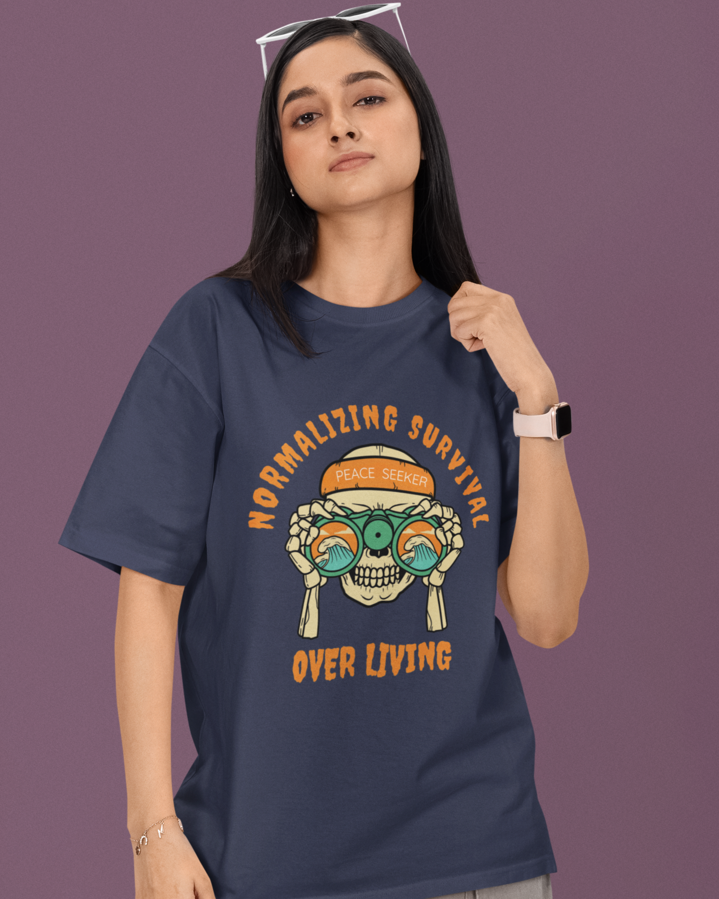 Normalizing Survival Oversized Unisex Classic TShirt