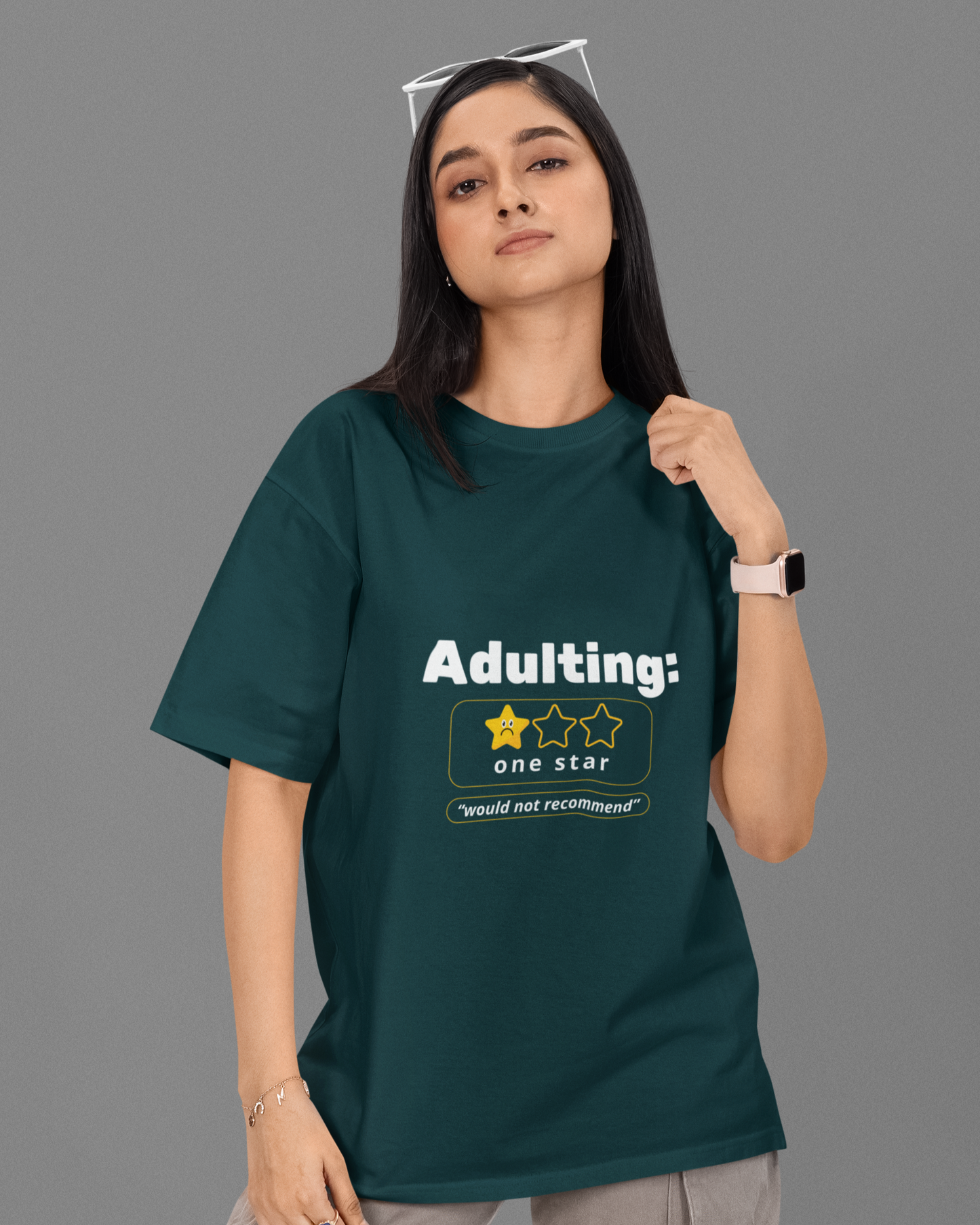 ADULTING Oversized Unisex Classic TShirt