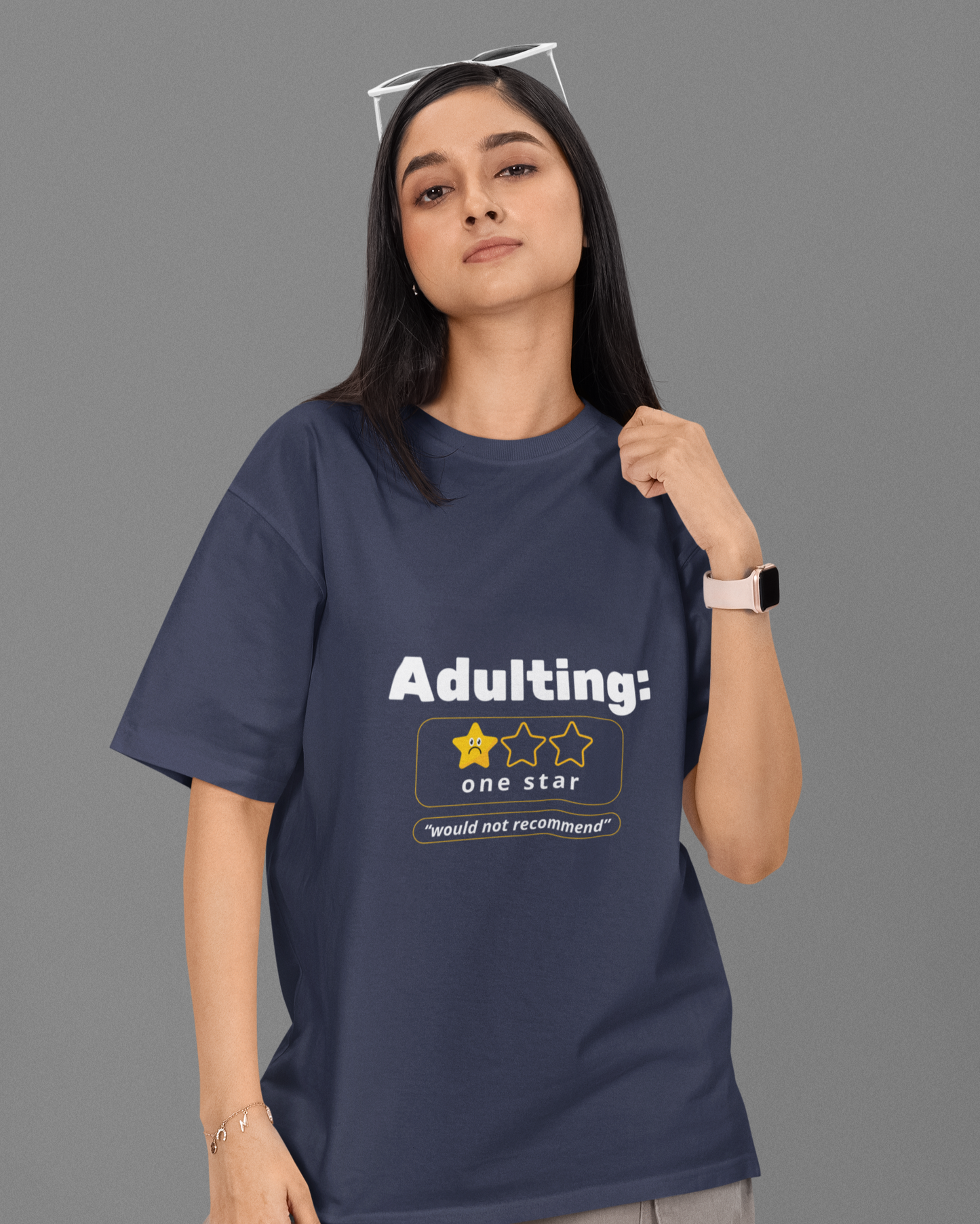 ADULTING Oversized Unisex Classic TShirt