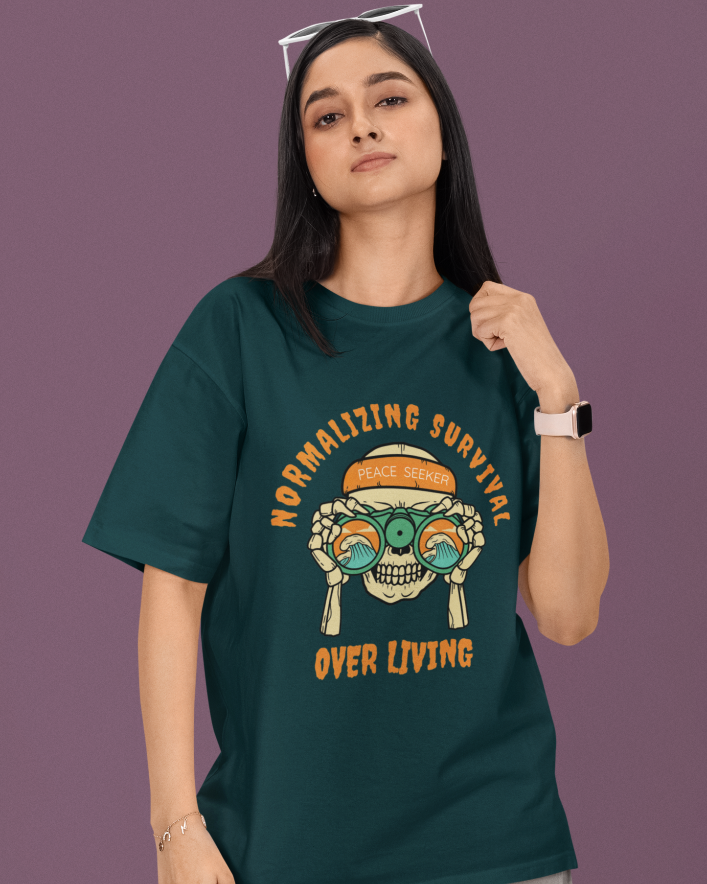 Normalizing Survival Oversized Unisex Classic TShirt