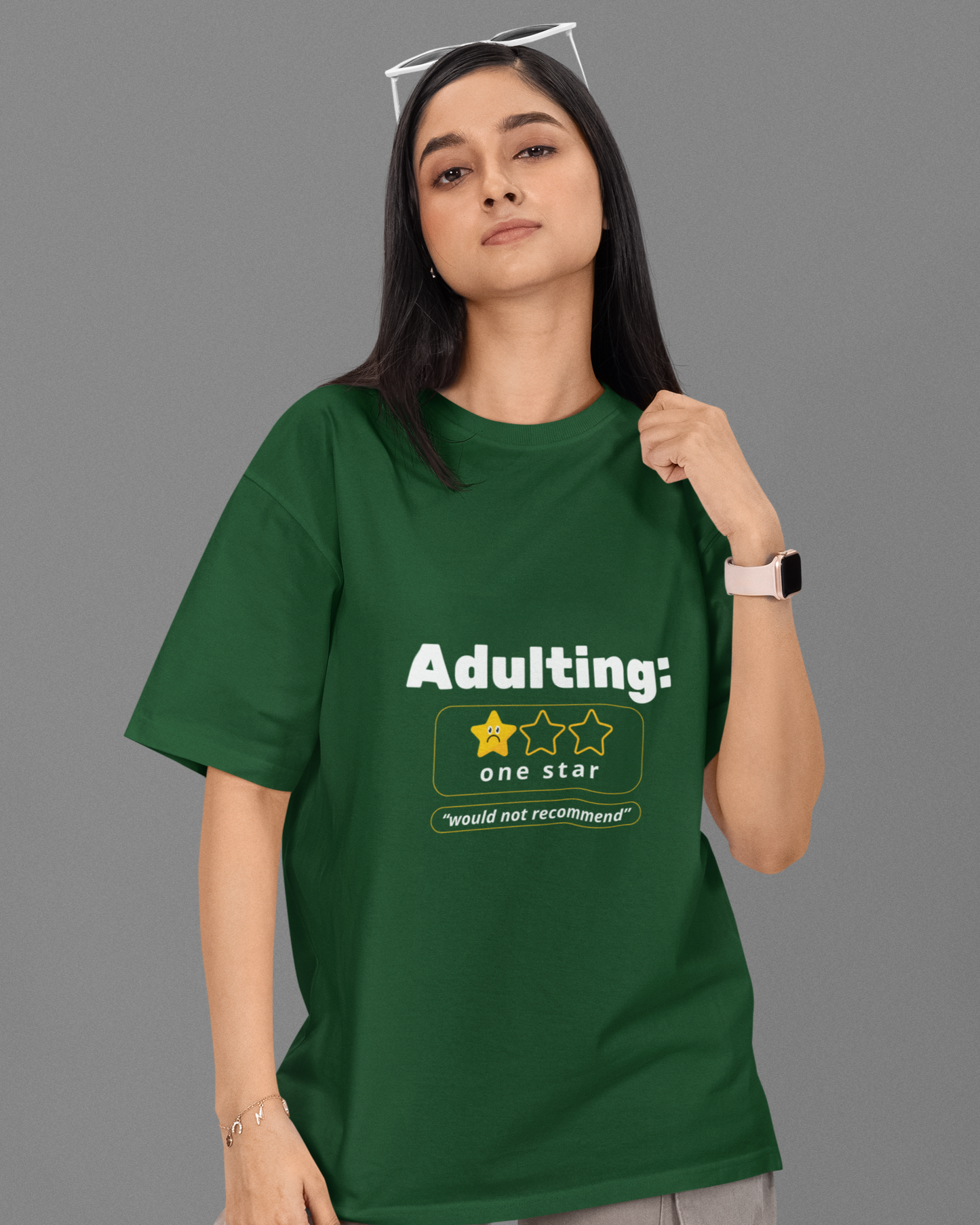 ADULTING Oversized Unisex Classic TShirt