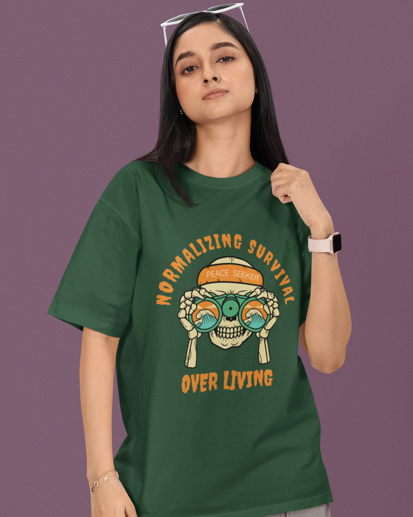 Normalizing Survival Oversized Unisex Classic TShirt