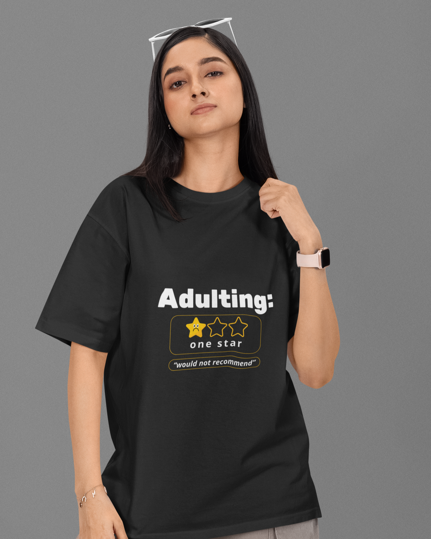 ADULTING Oversized Unisex Classic TShirt