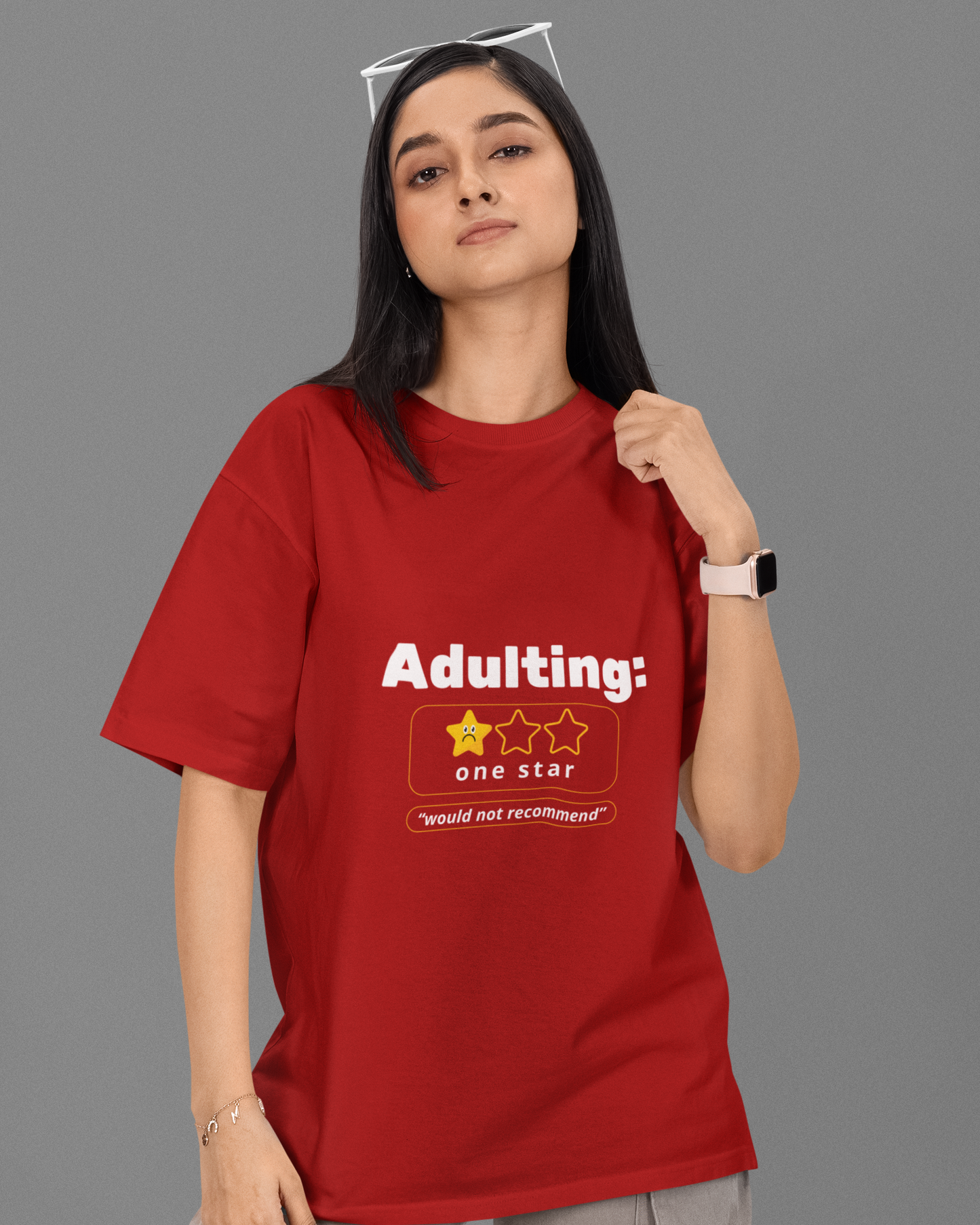ADULTING Oversized Unisex Classic TShirt